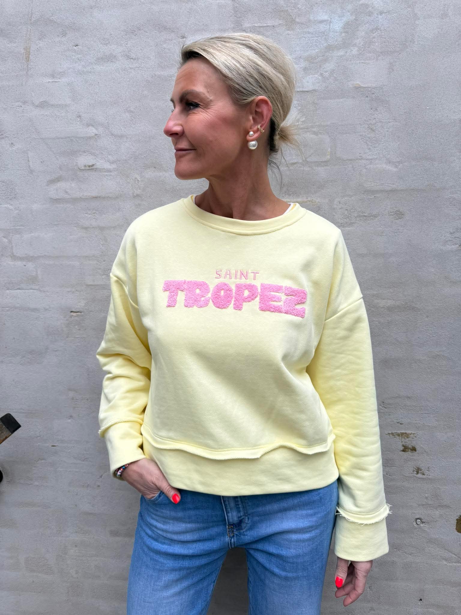 Saint Tropez Sweat - Yellow
