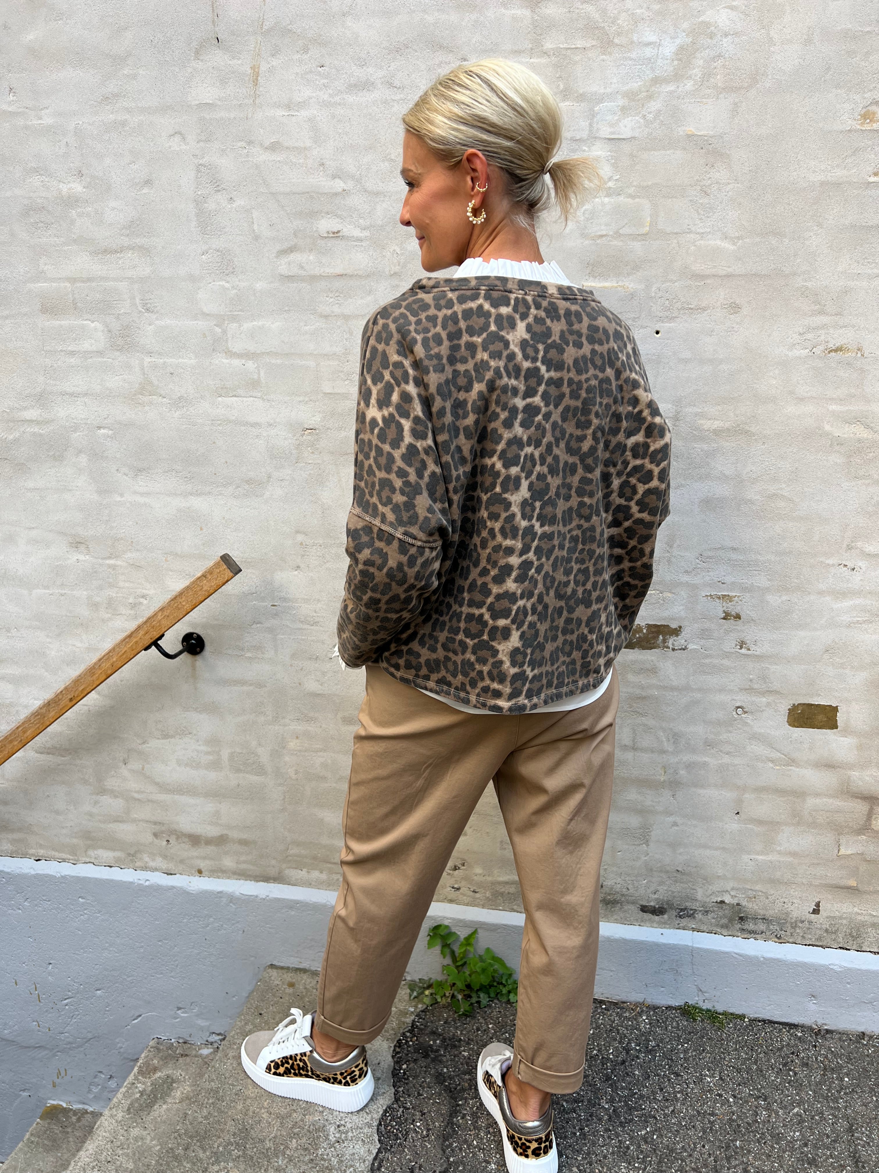 Zelda sweatshirt leopard