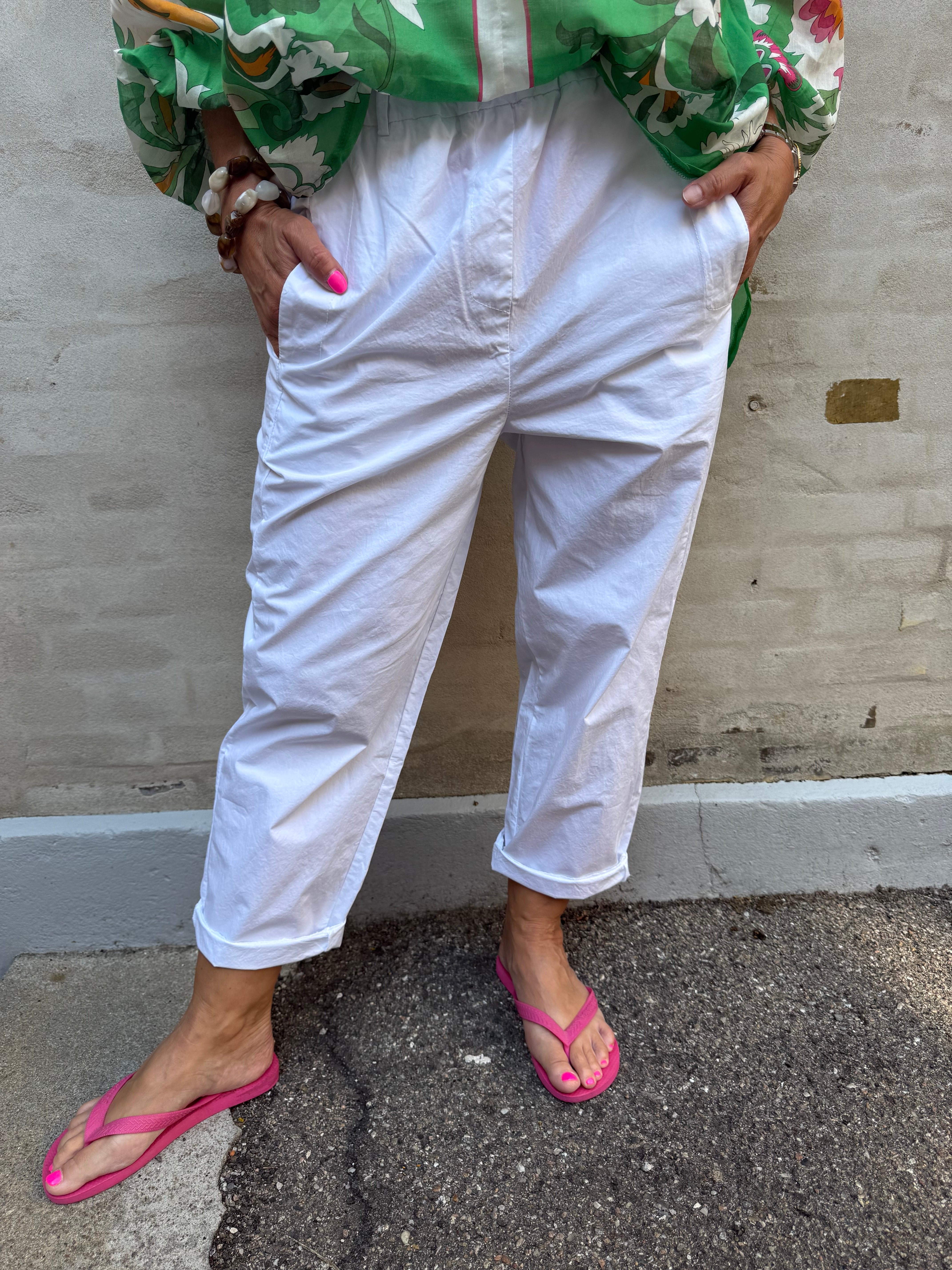 Gina Pants - Optical White