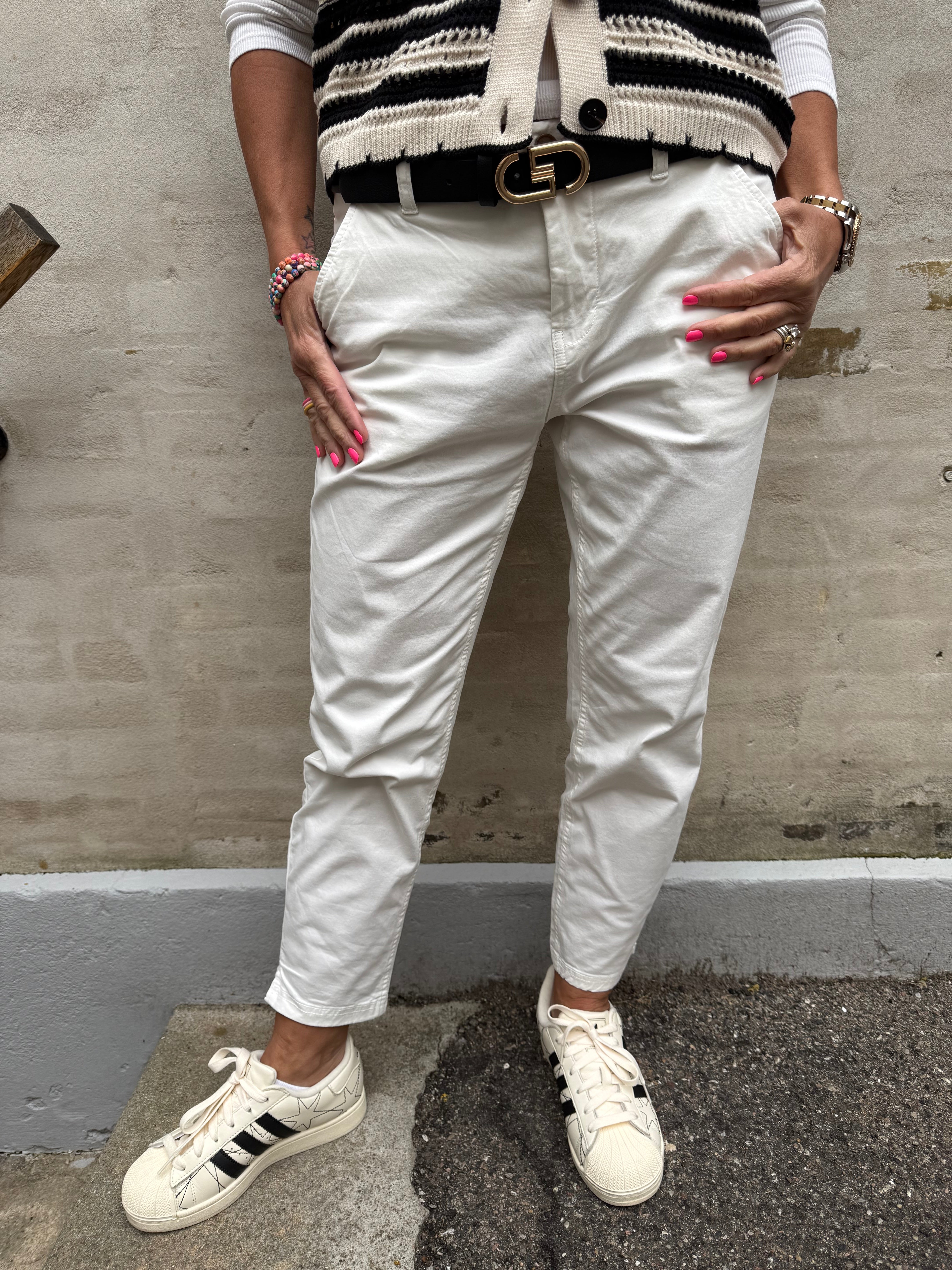 Brita cropped byxor - Svart