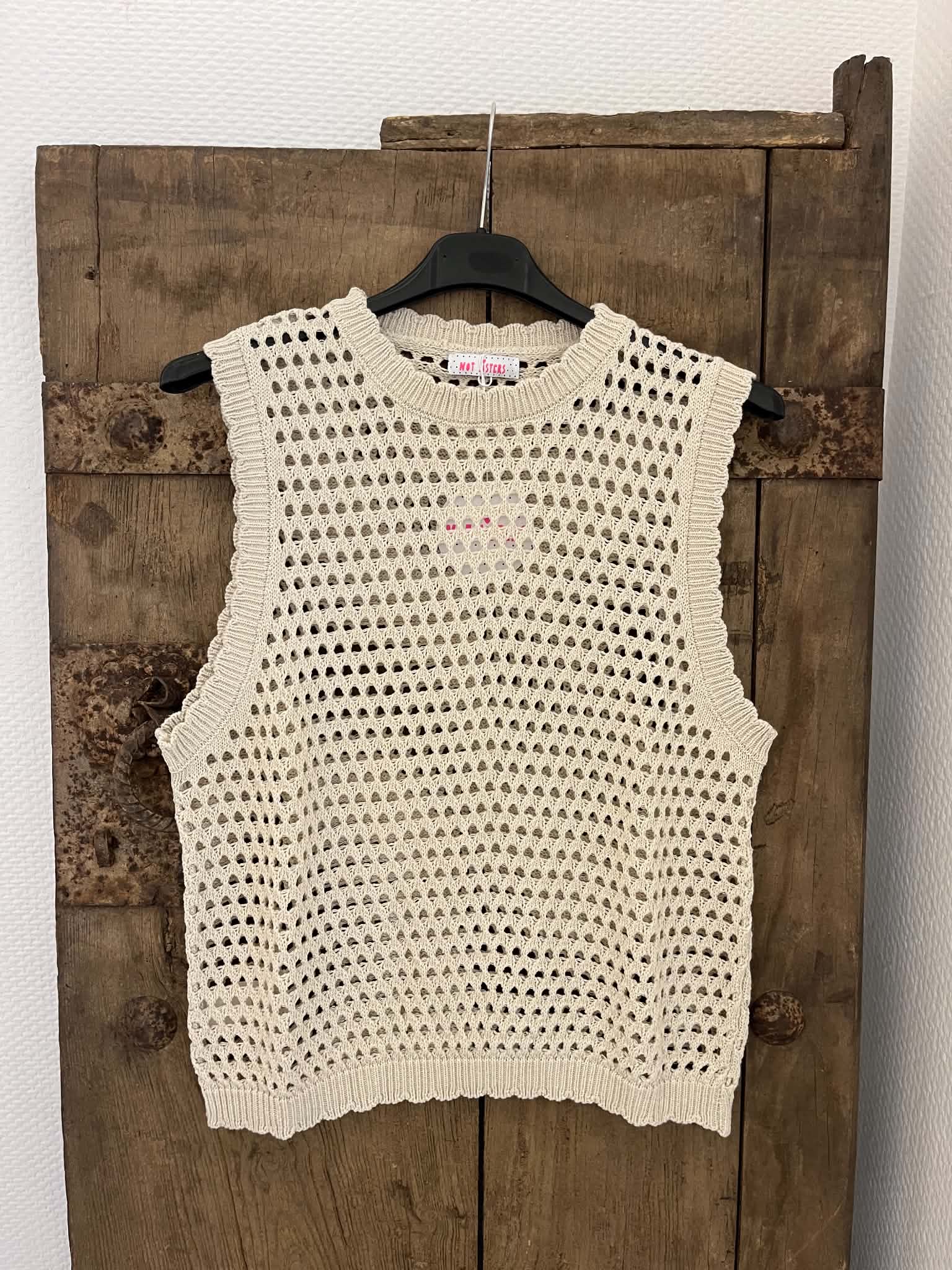 Manga Vest - Off white