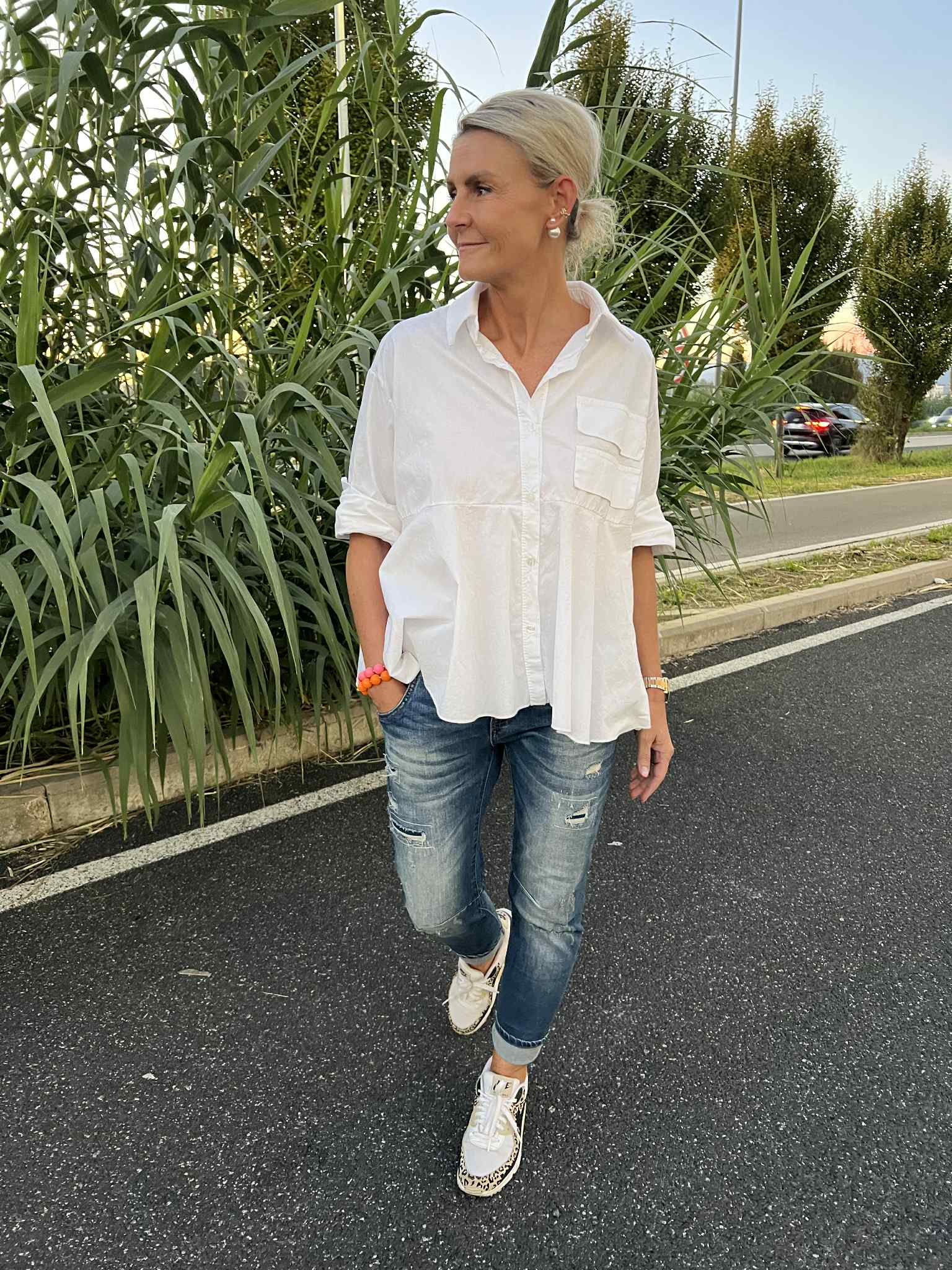 Ella Shirt - White