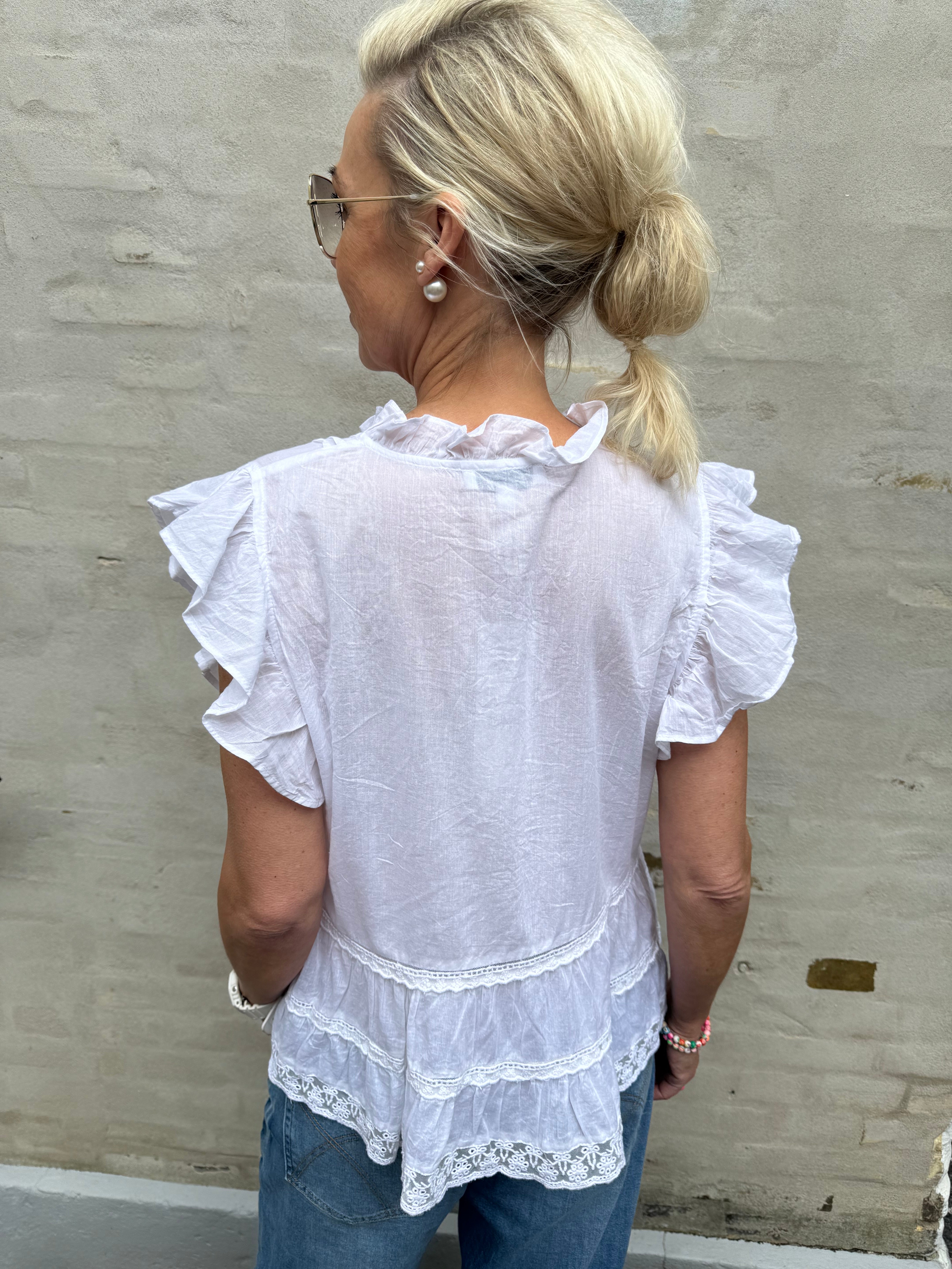 Audrey Top - White