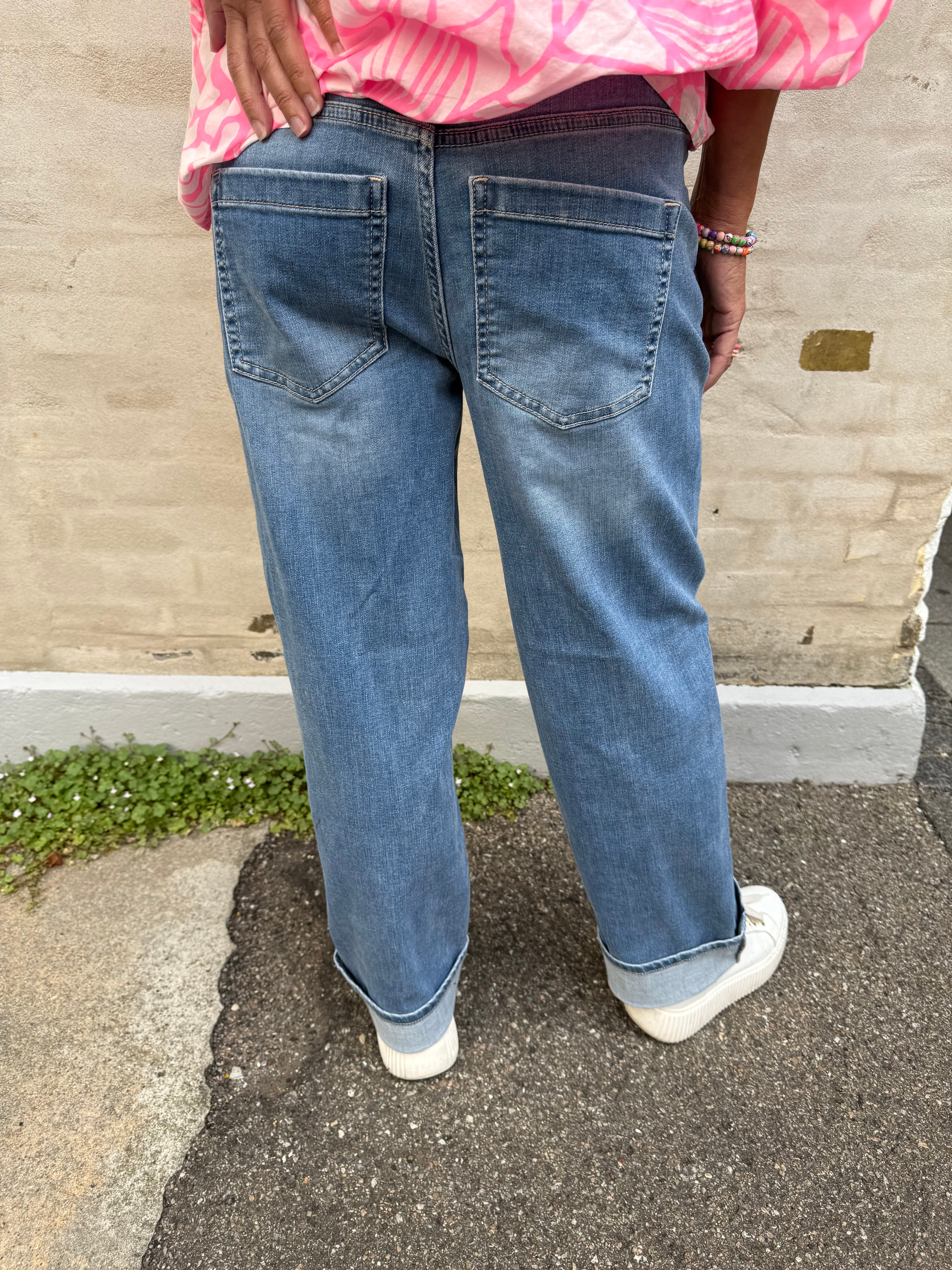 Denim Straight Leg - Blå