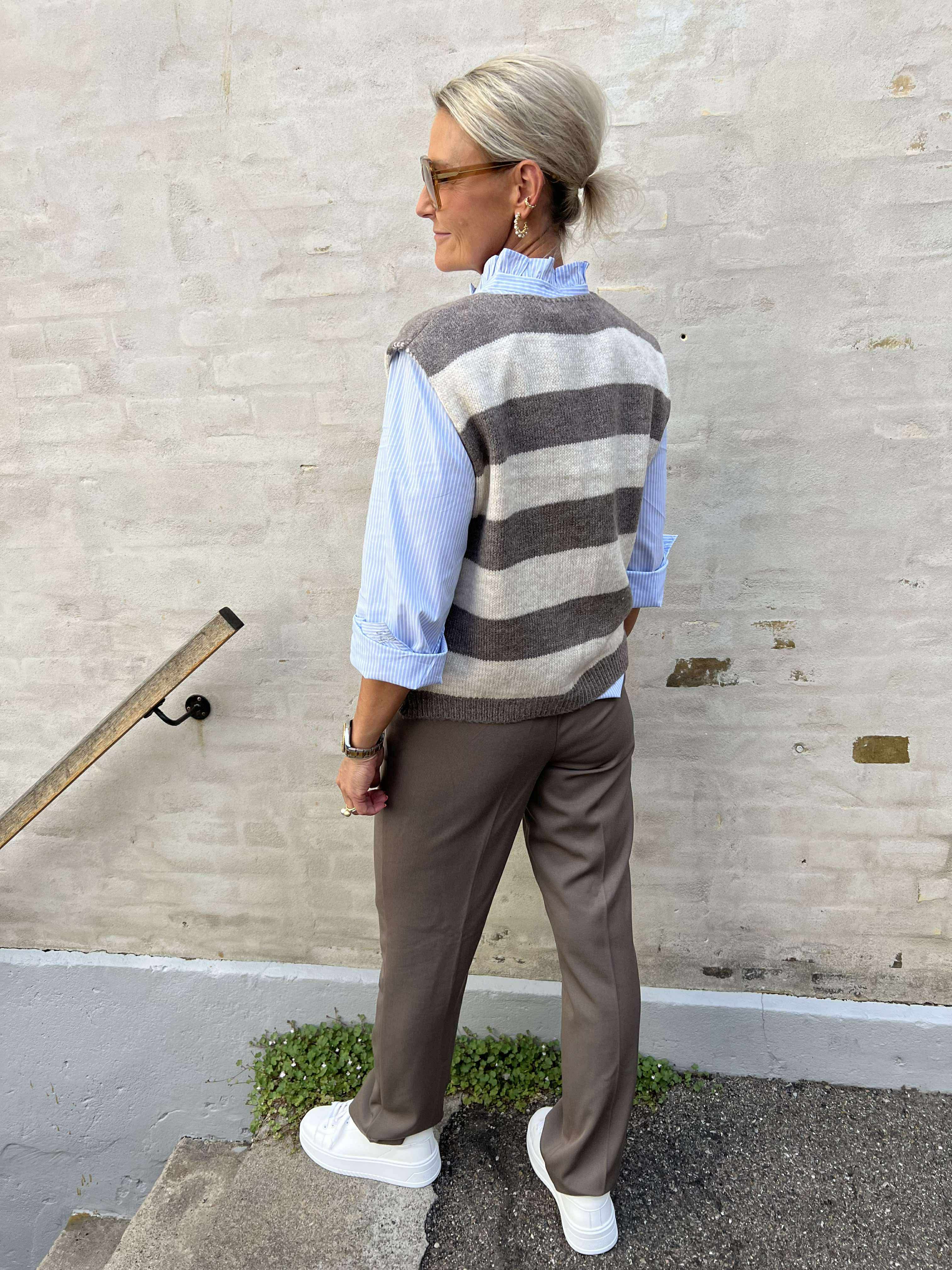 Lisa Straight Pant - Morel