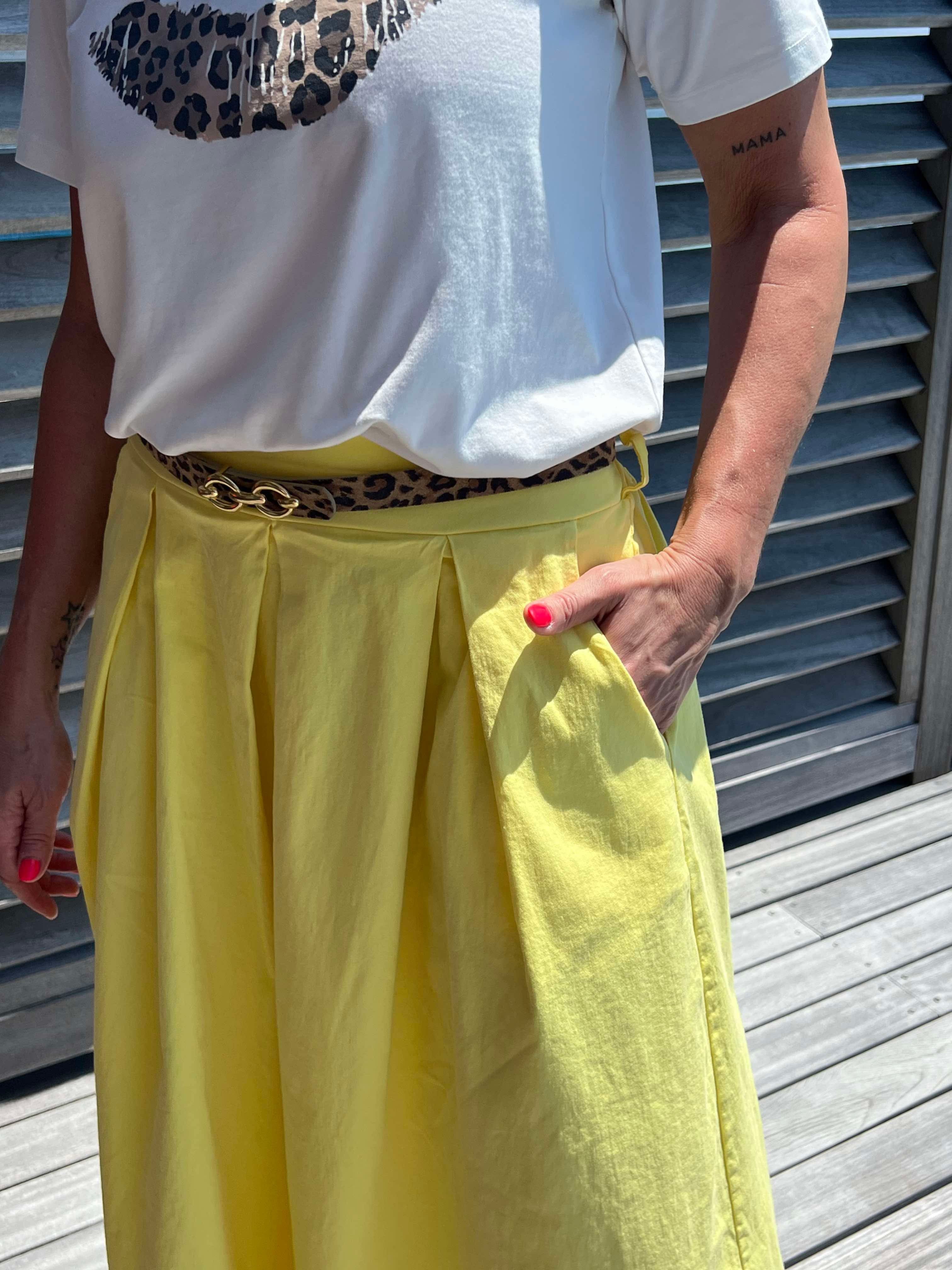 Freya skirt yellow