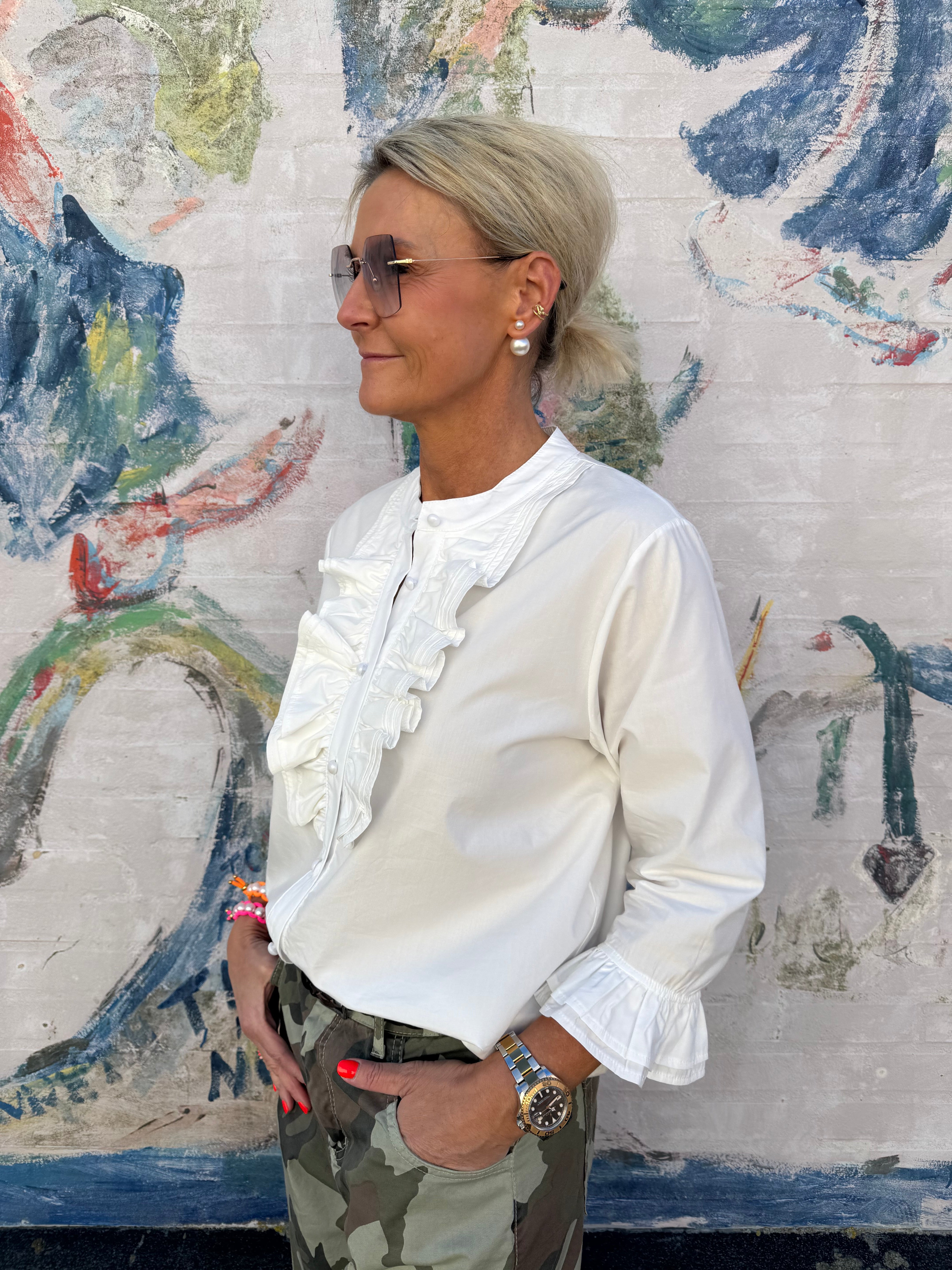 Mary Shirt - White