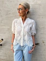 Naya Anglaise Shirt White