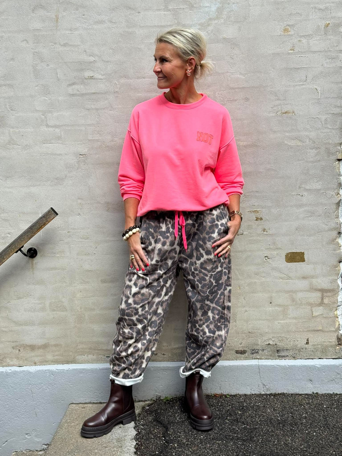Very Sweatpants - Svart/Beige/Brun