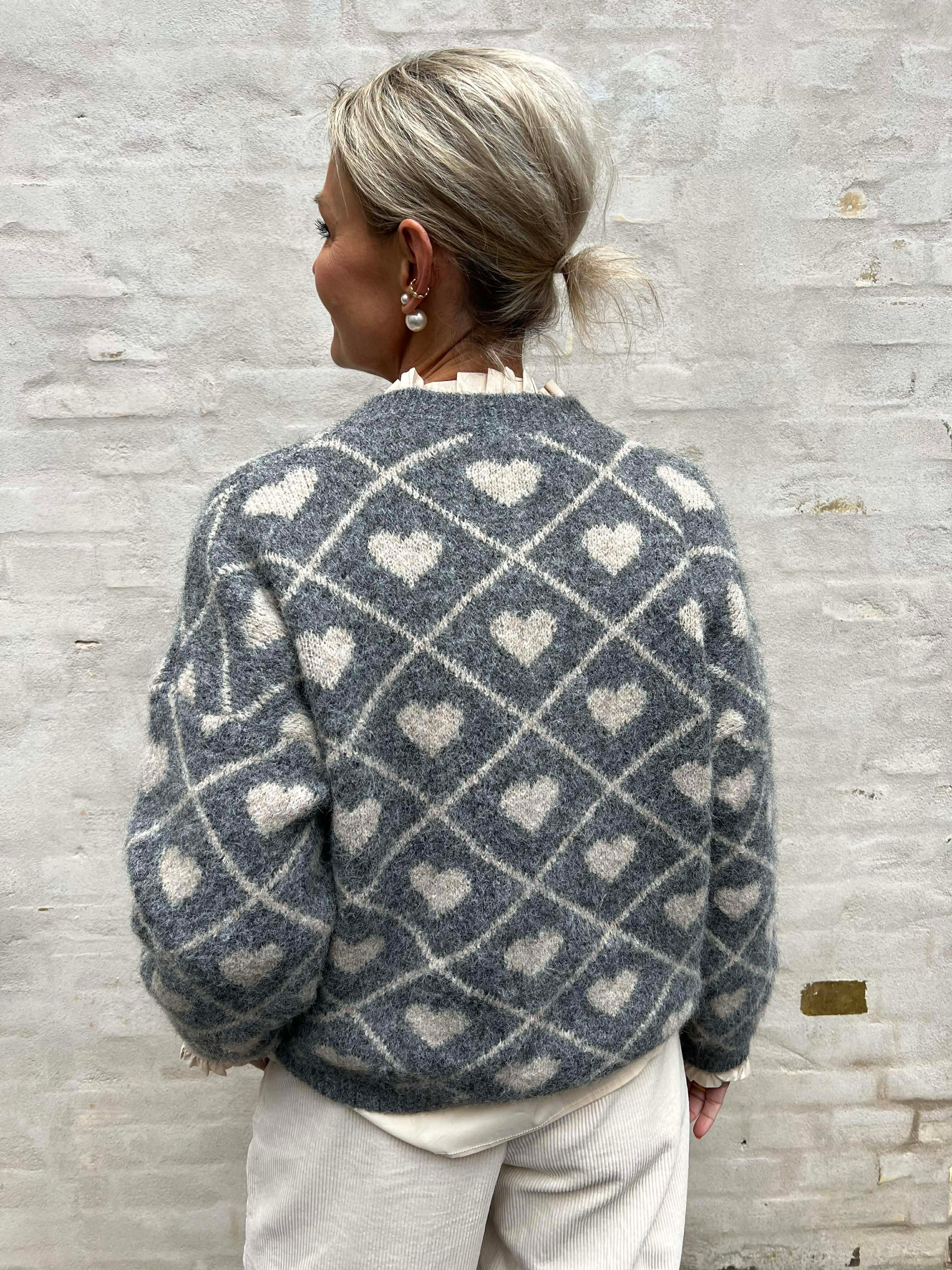 Feray Knit - Grigio/Beige