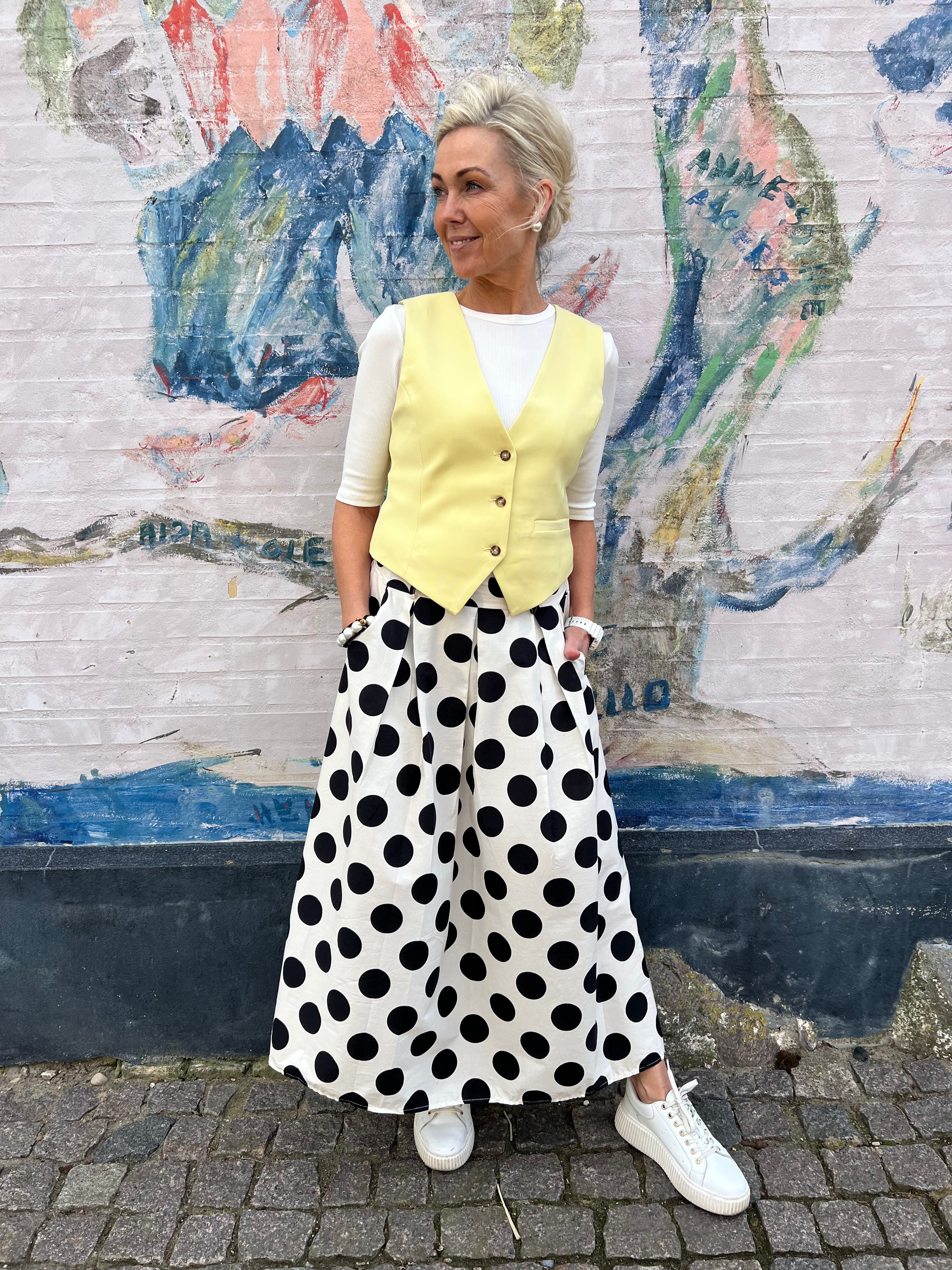 Nalina Waistcoat - Lemon Merinque