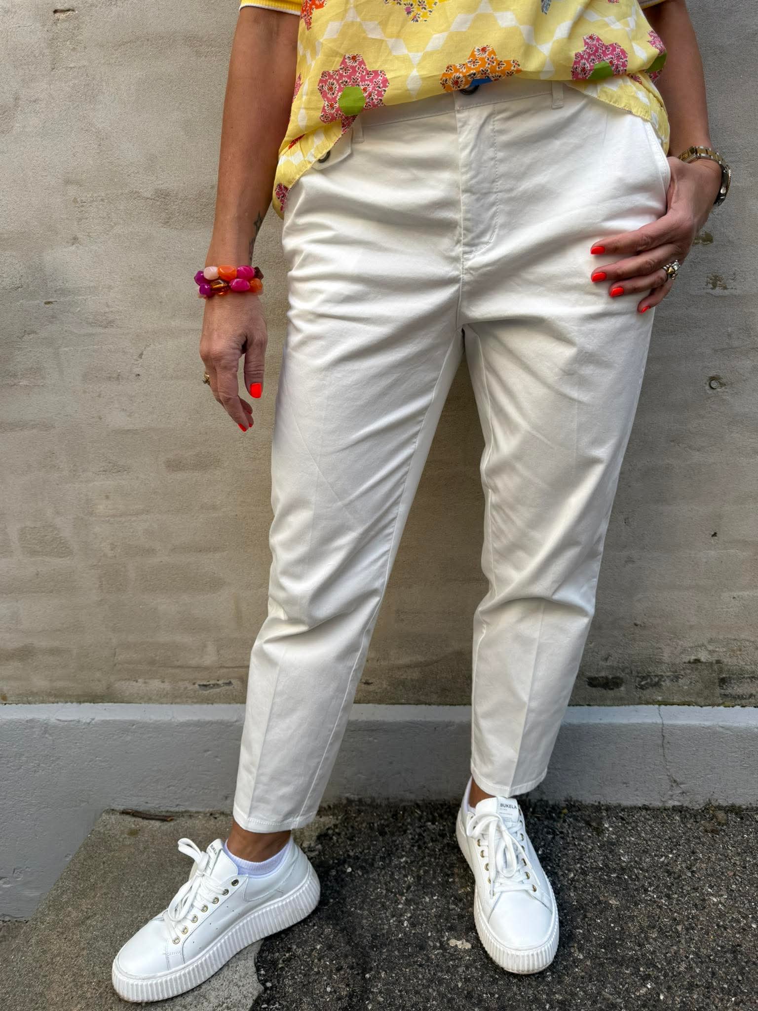 Chino Peach Twill - Off White