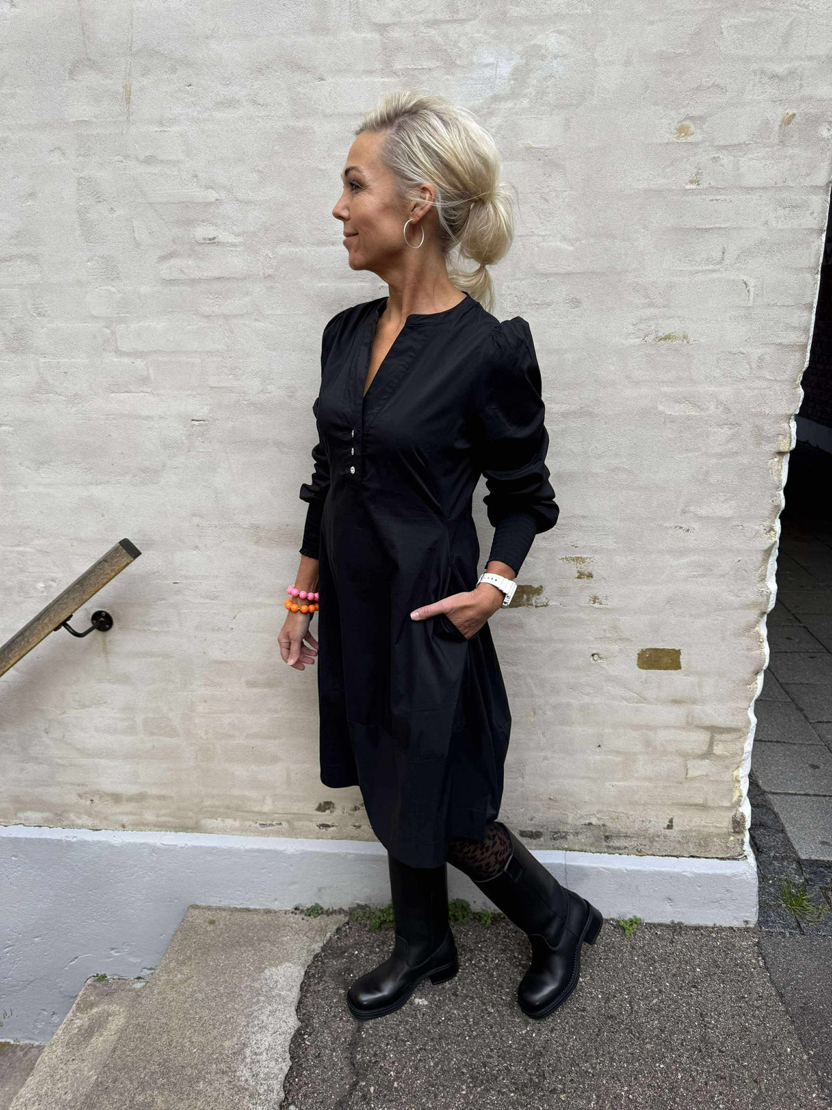 Loretta Antoinett Dress - Black