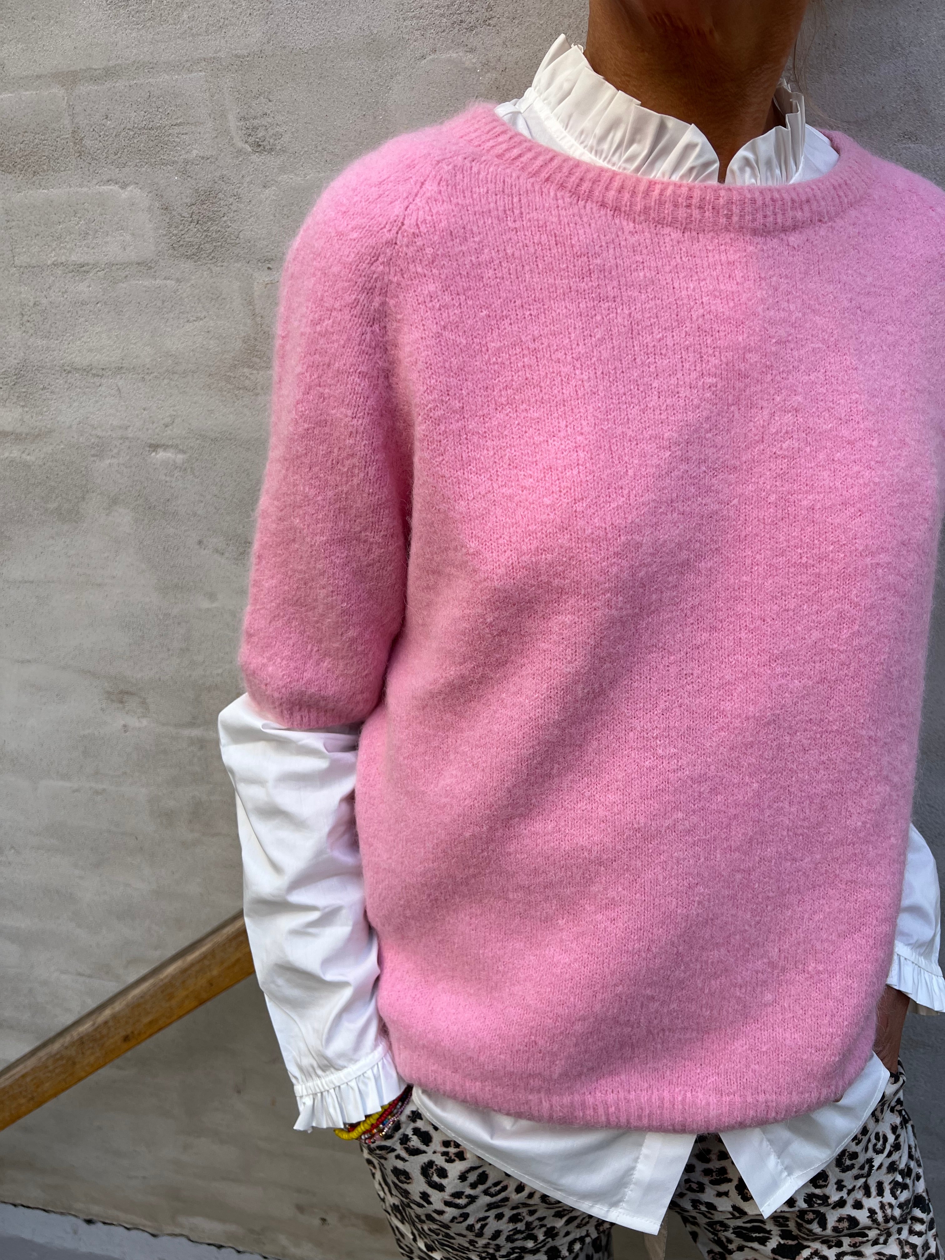 Lela knit baby pink