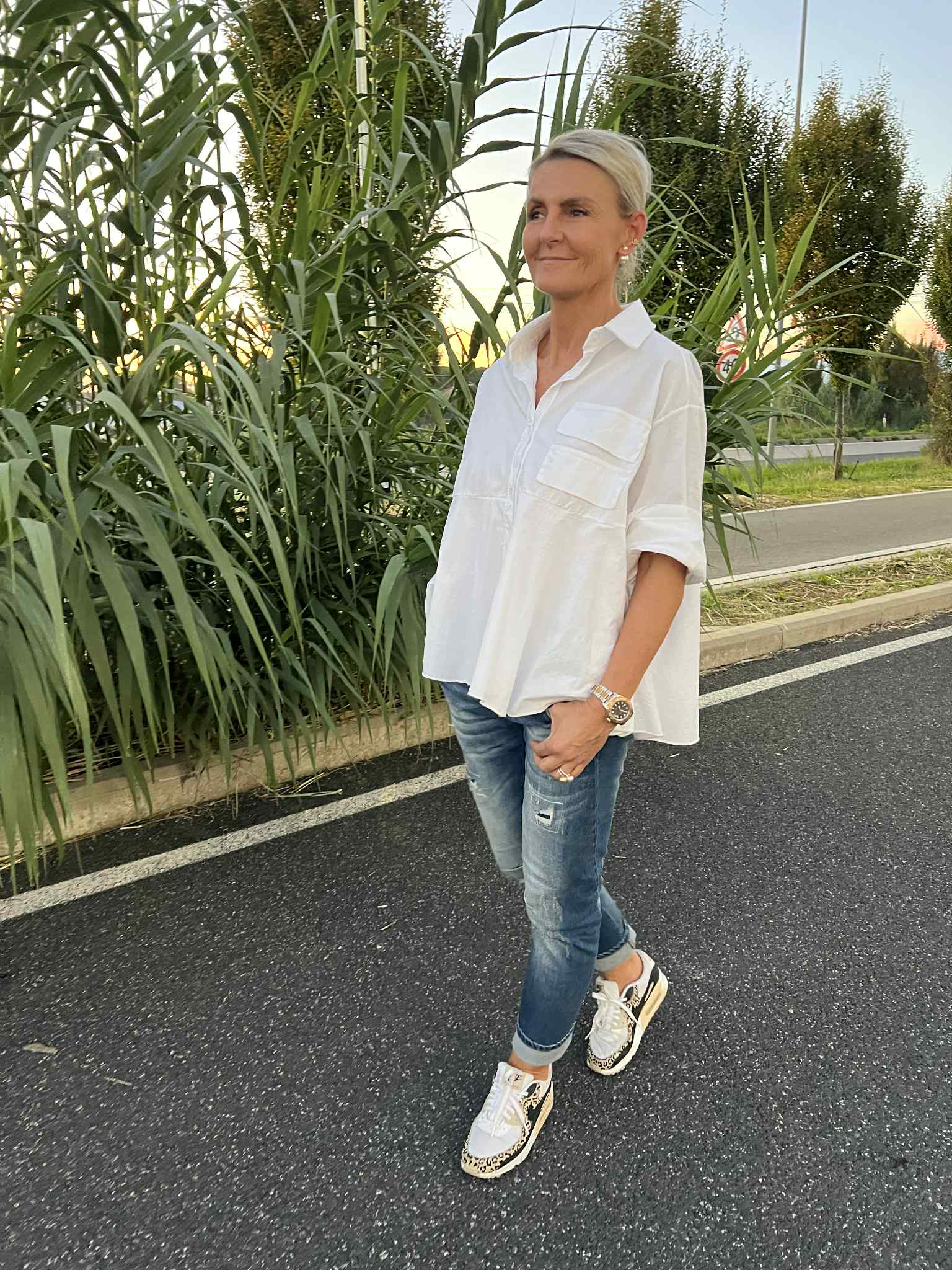 Ella Shirt - White