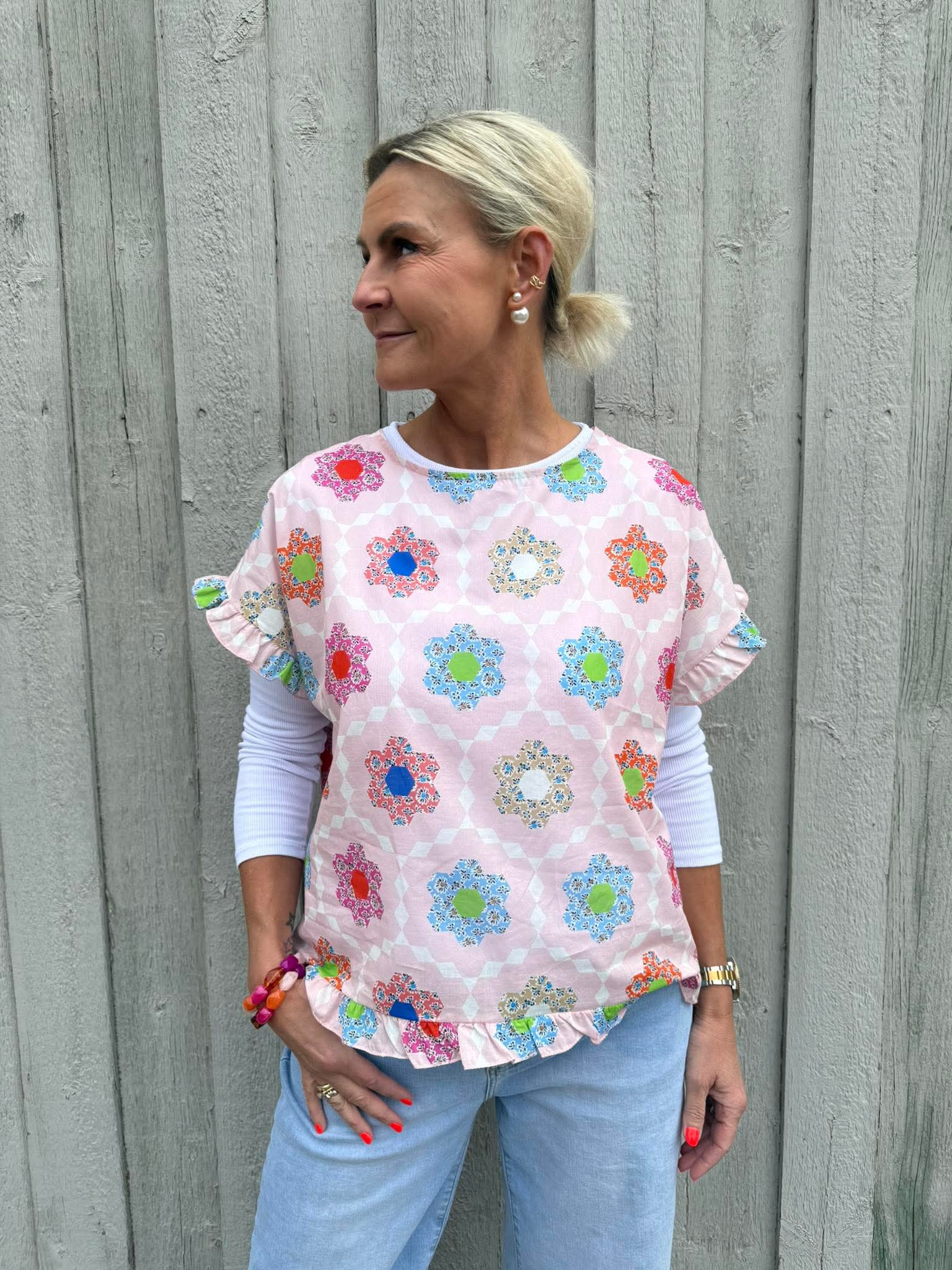 Kasimira Top - Rose