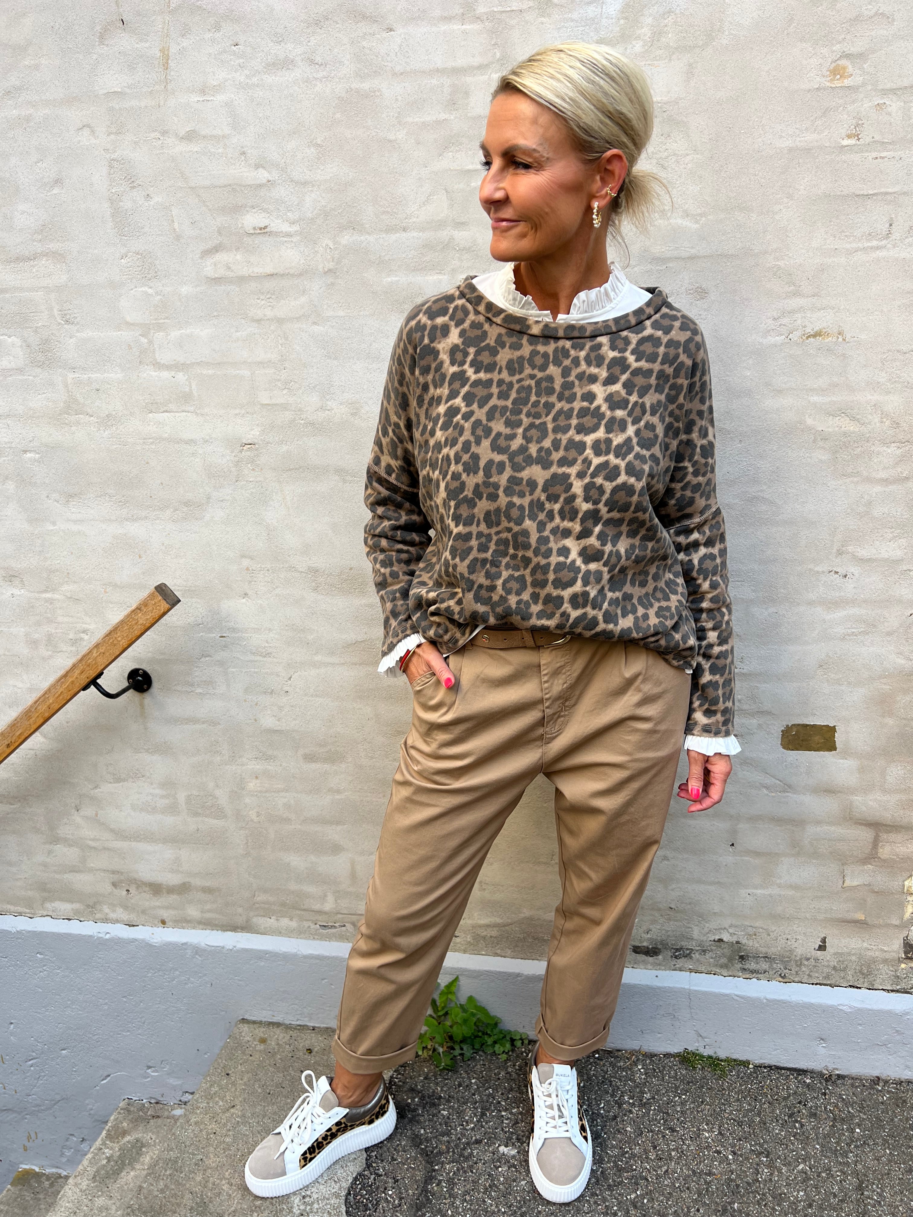 Zelda sweatshirt leopard