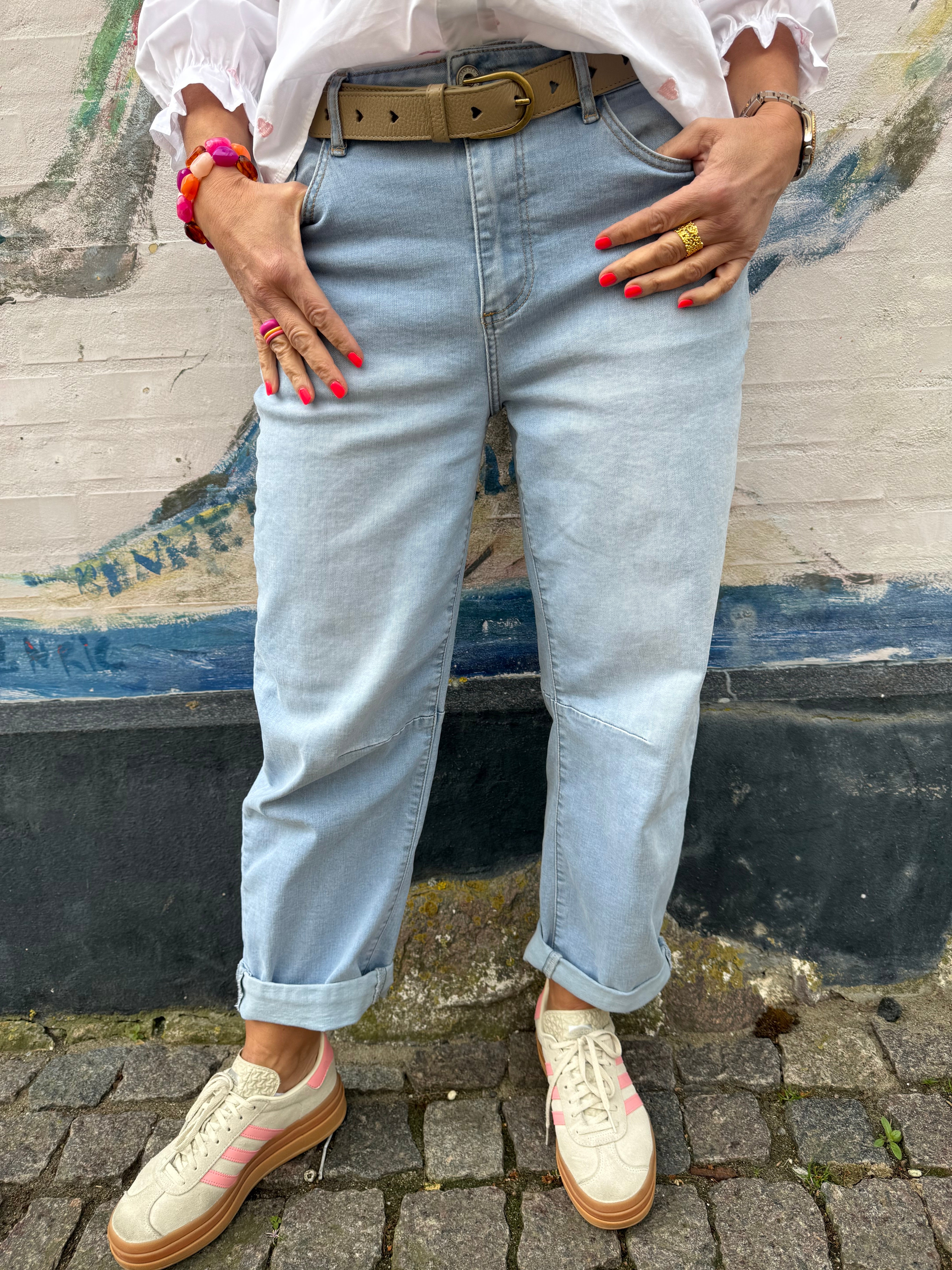 Fanny Jeans - Ljusblå