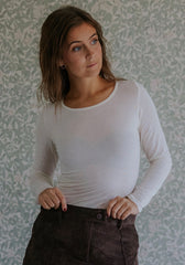 Everyday Softi Blouse - Off White