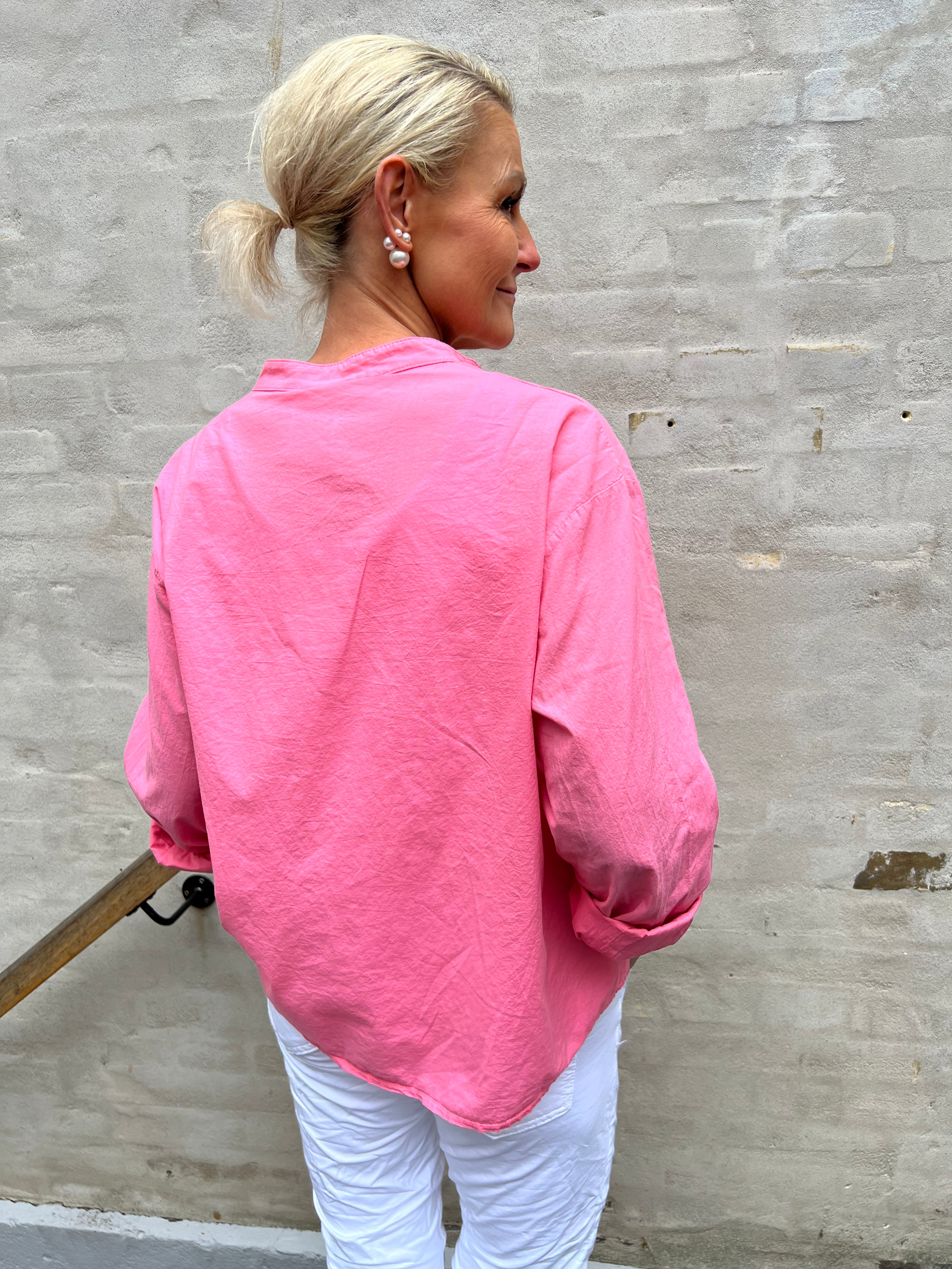 Carmen shirt coral