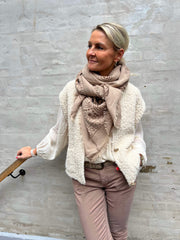 Rini scarf taupe