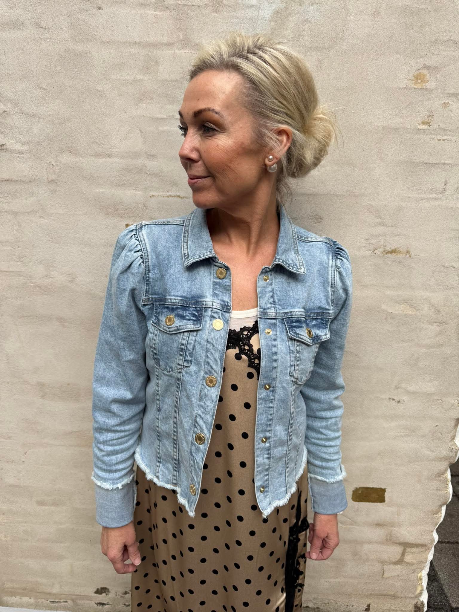 LouiseGO Jo Jacket - Light Blue Denim