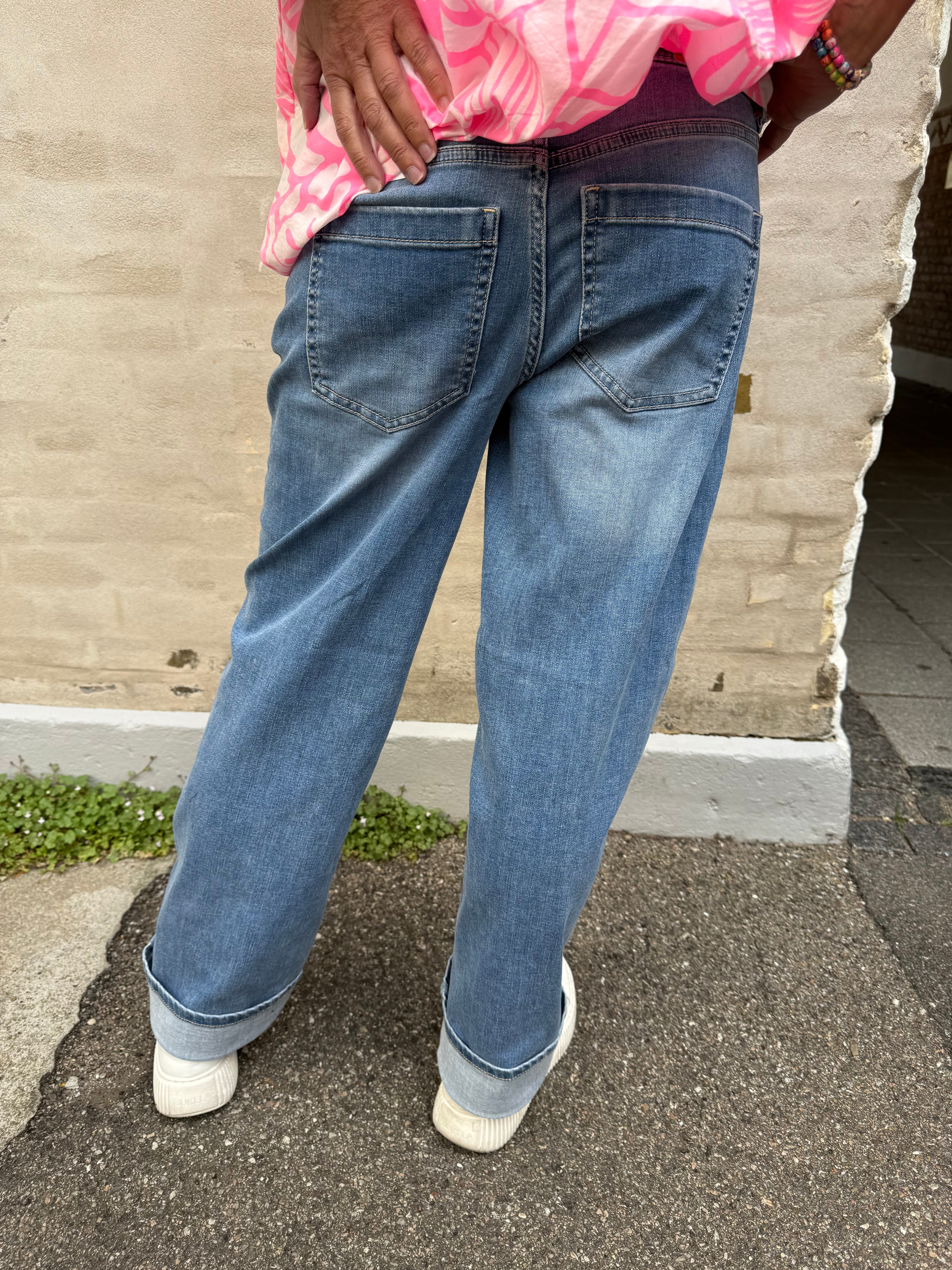 Denim Straight Leg - Blå