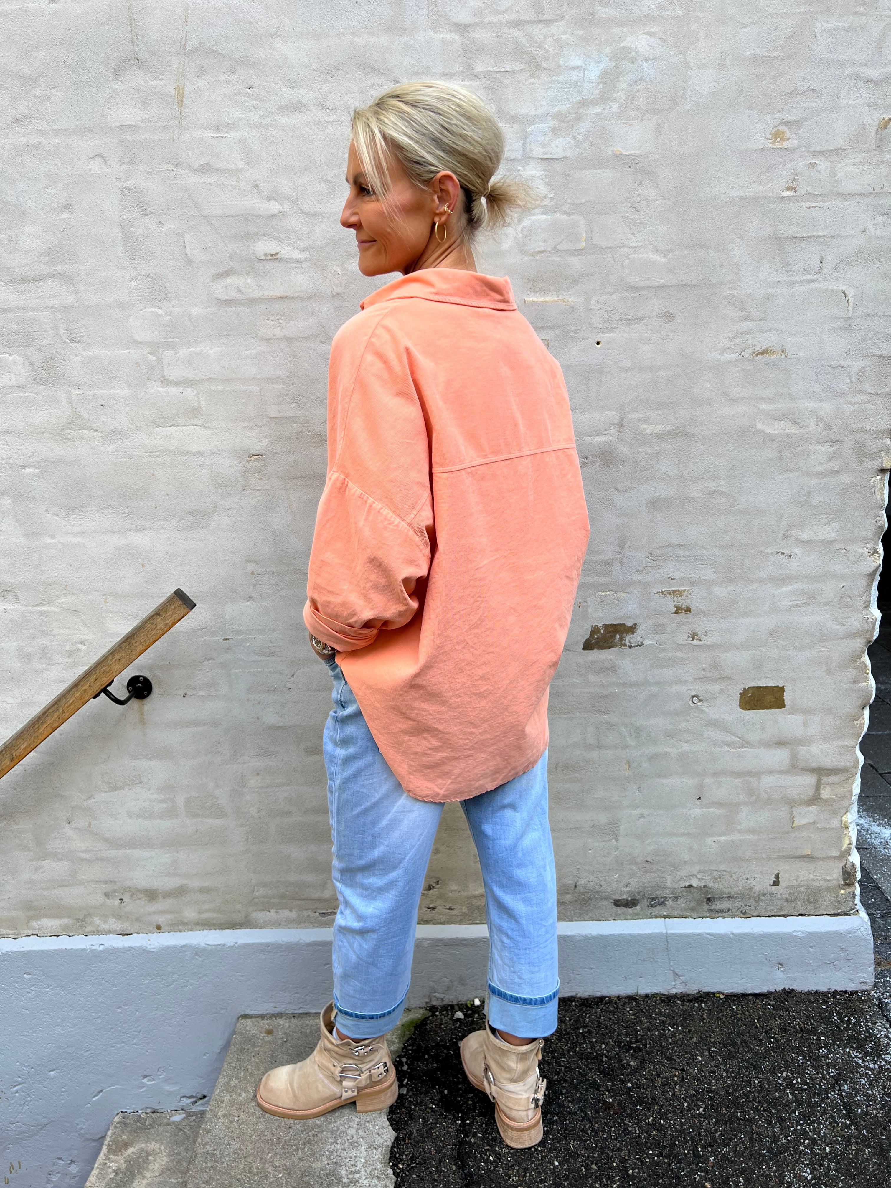 Coline shirt salmon