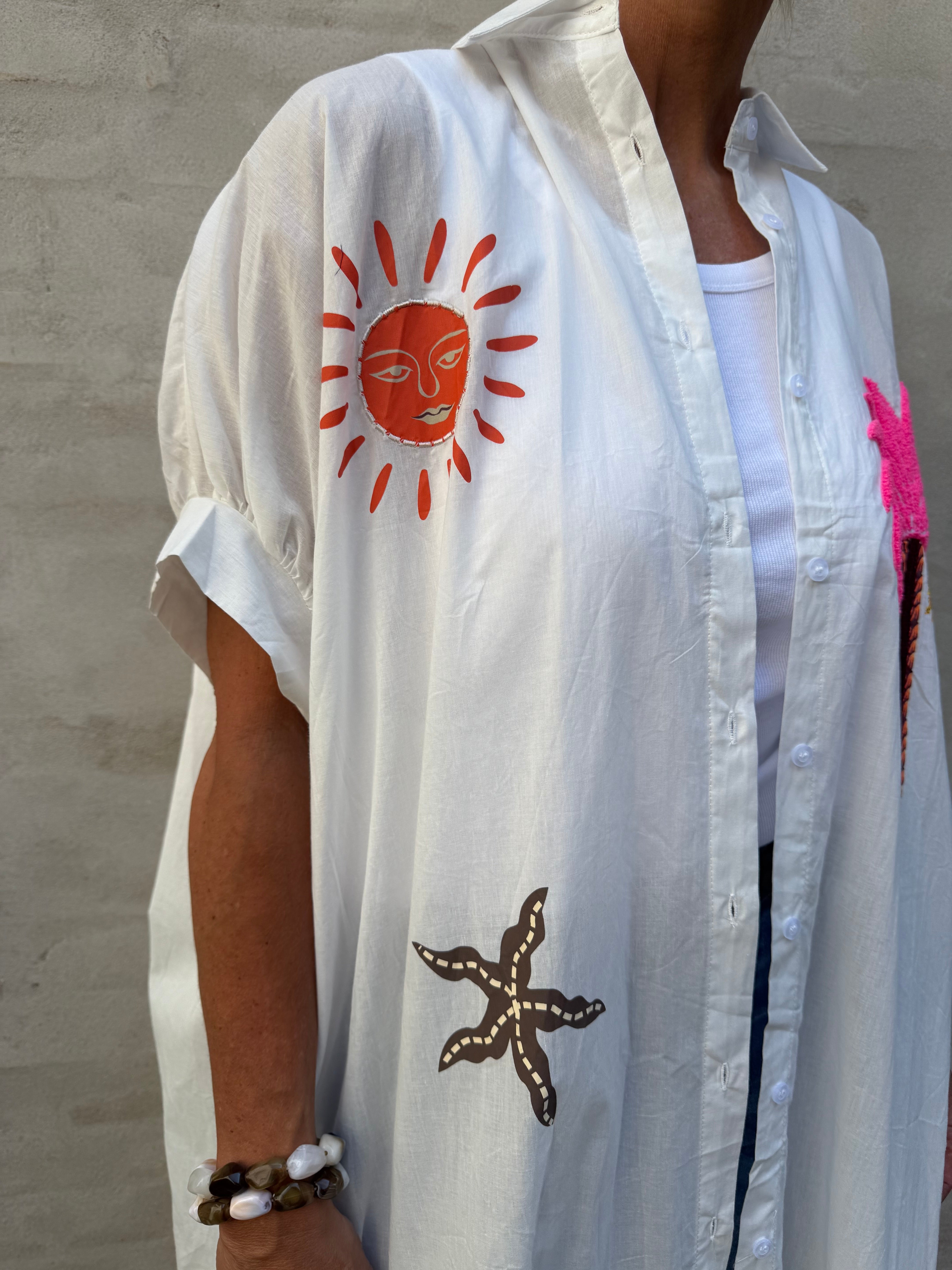 Vacai Tunic - White