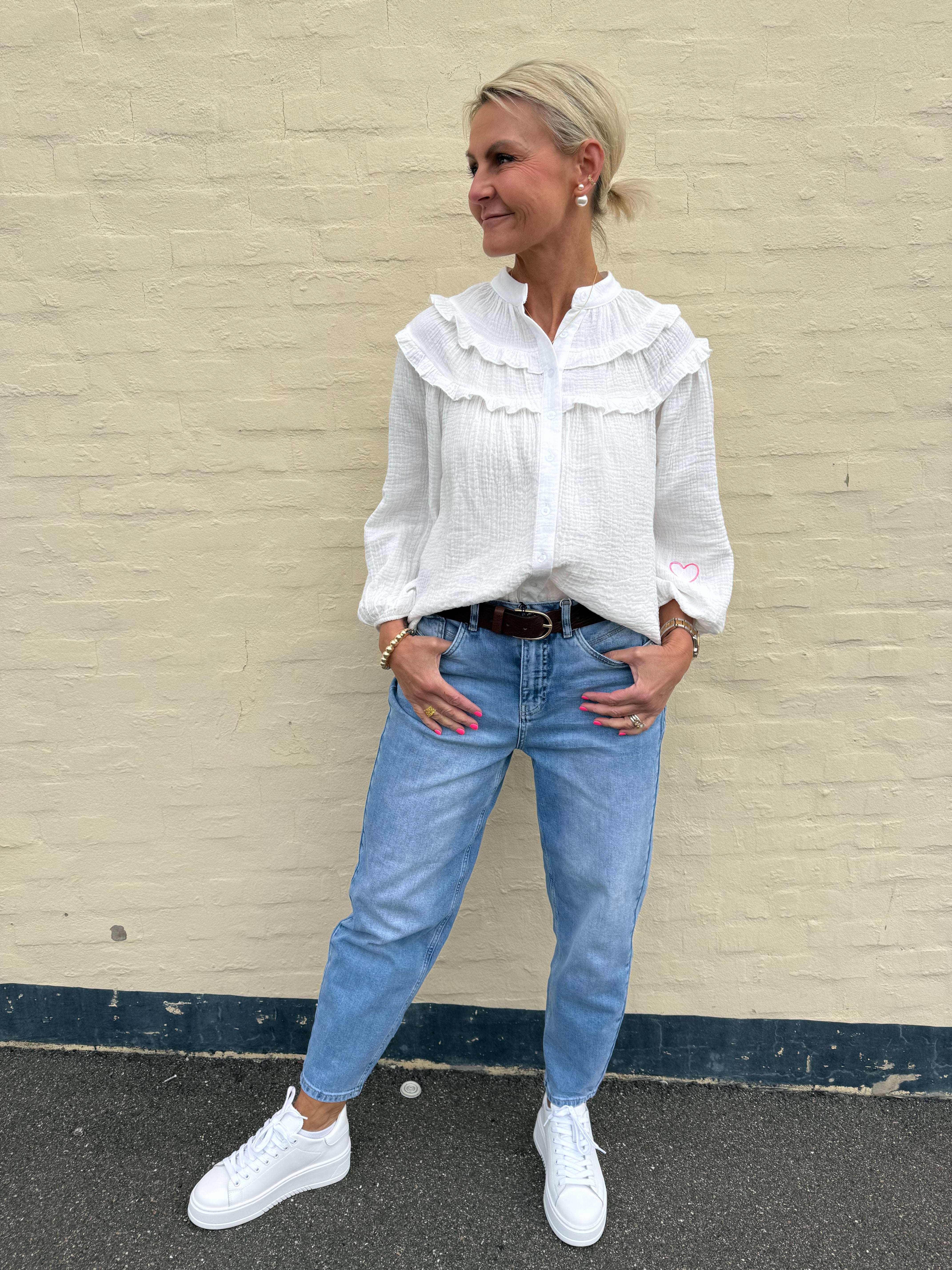 Karlie Barrel High Waist - Authentic Light Blue