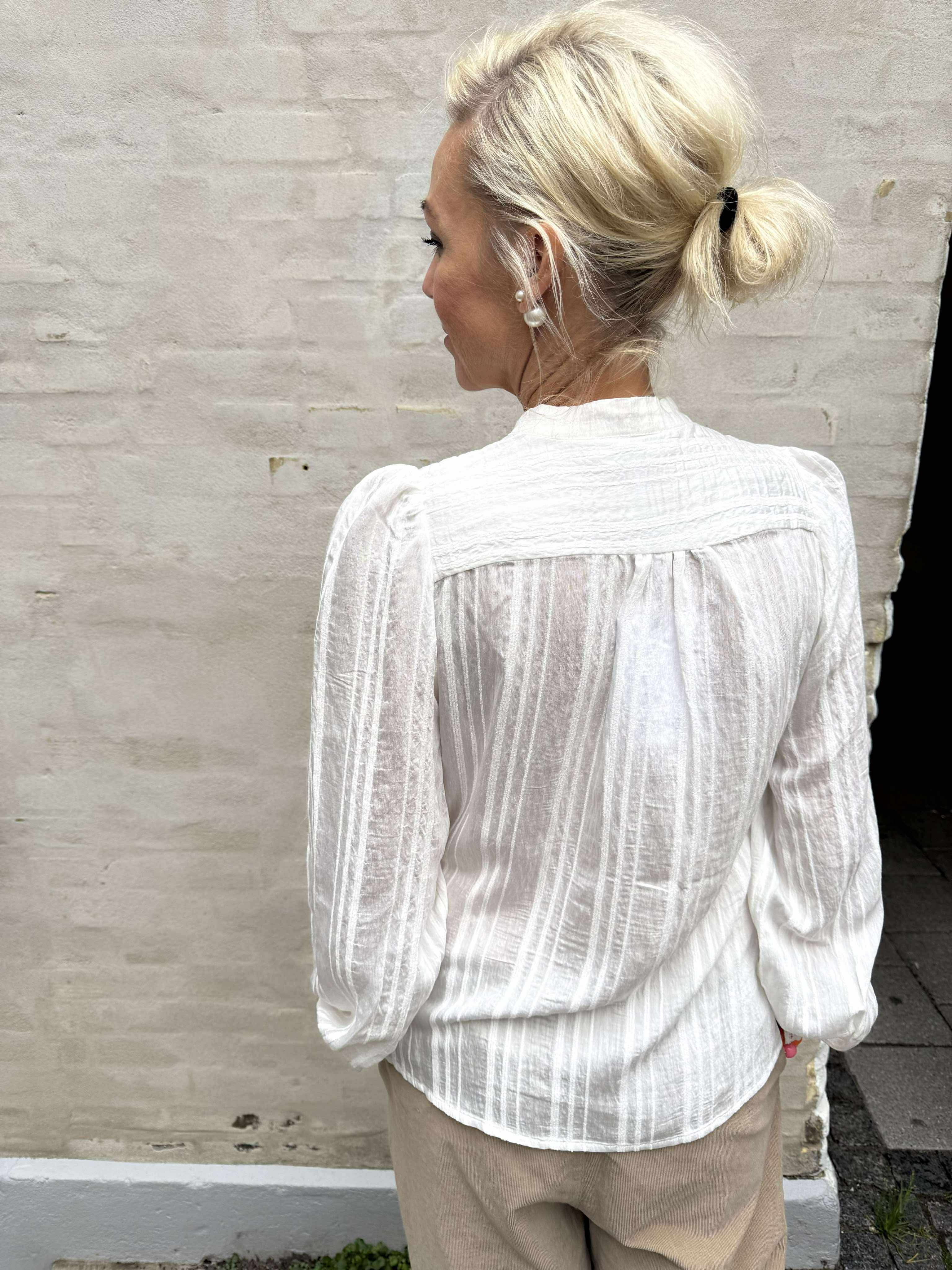 KesiCC Lace Shirt - White