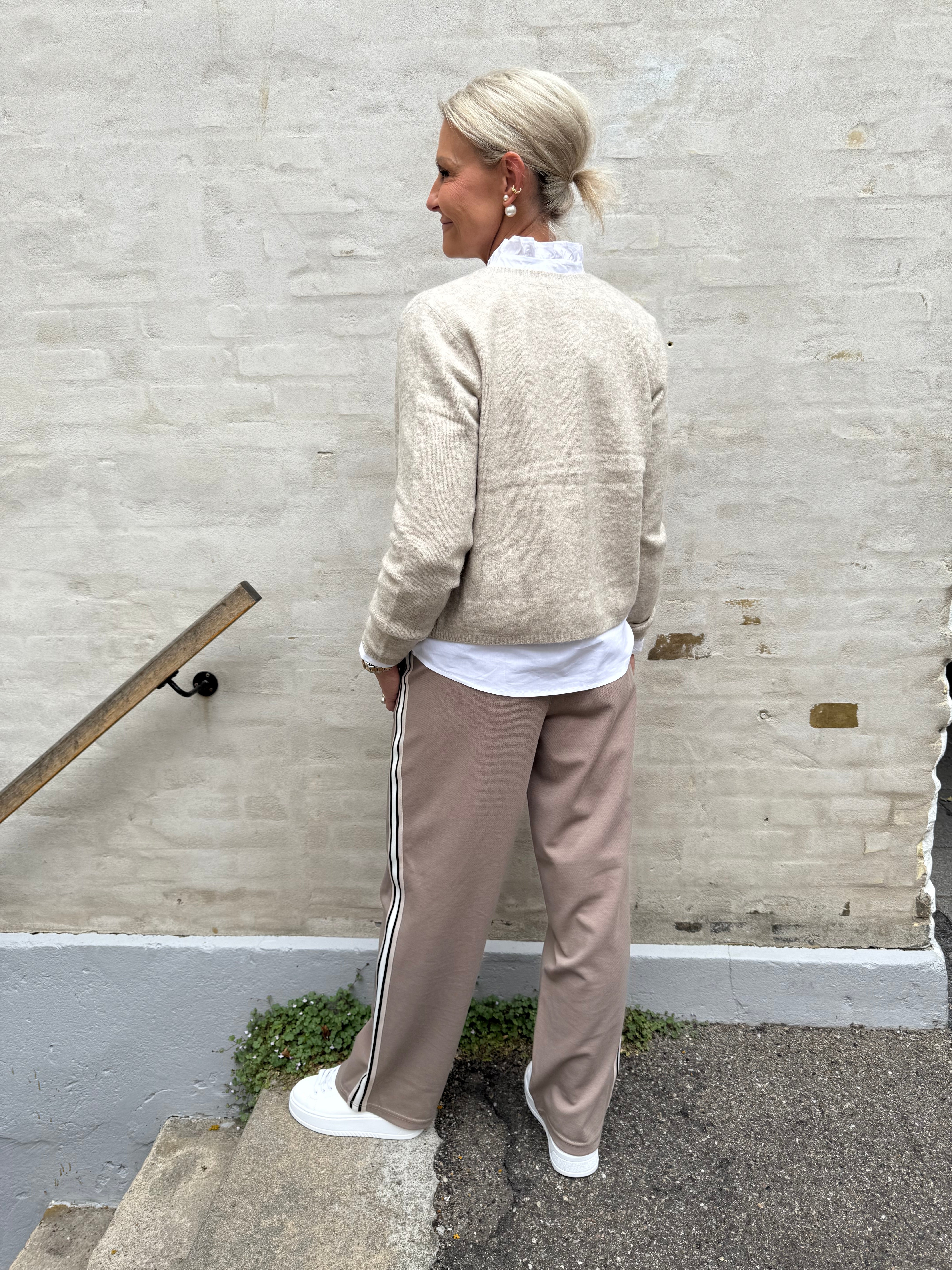 CHLOE LIFE CARDIGAN - Turtledove MELANGE