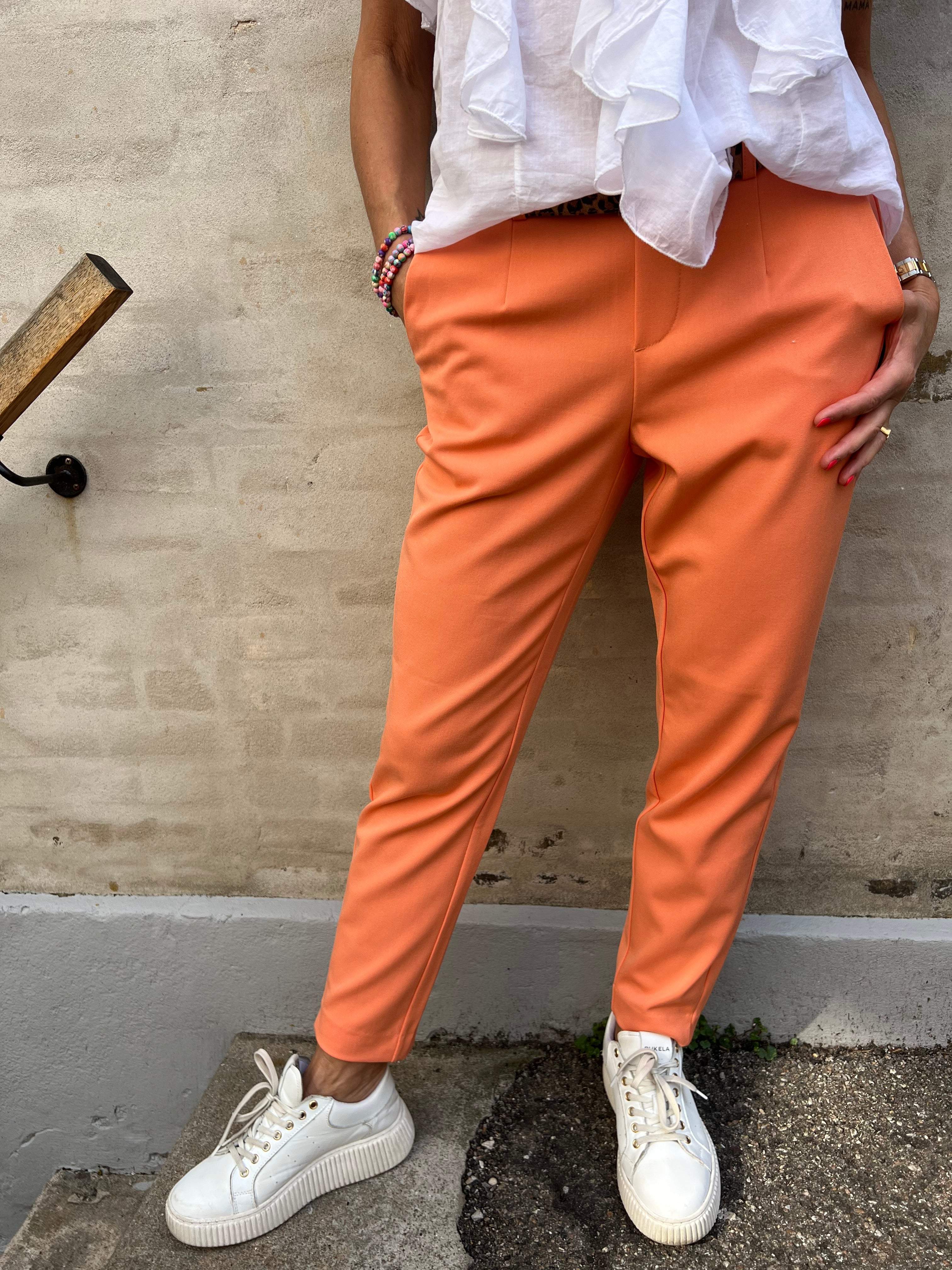 Lisa Slim Pant - Melon/Col