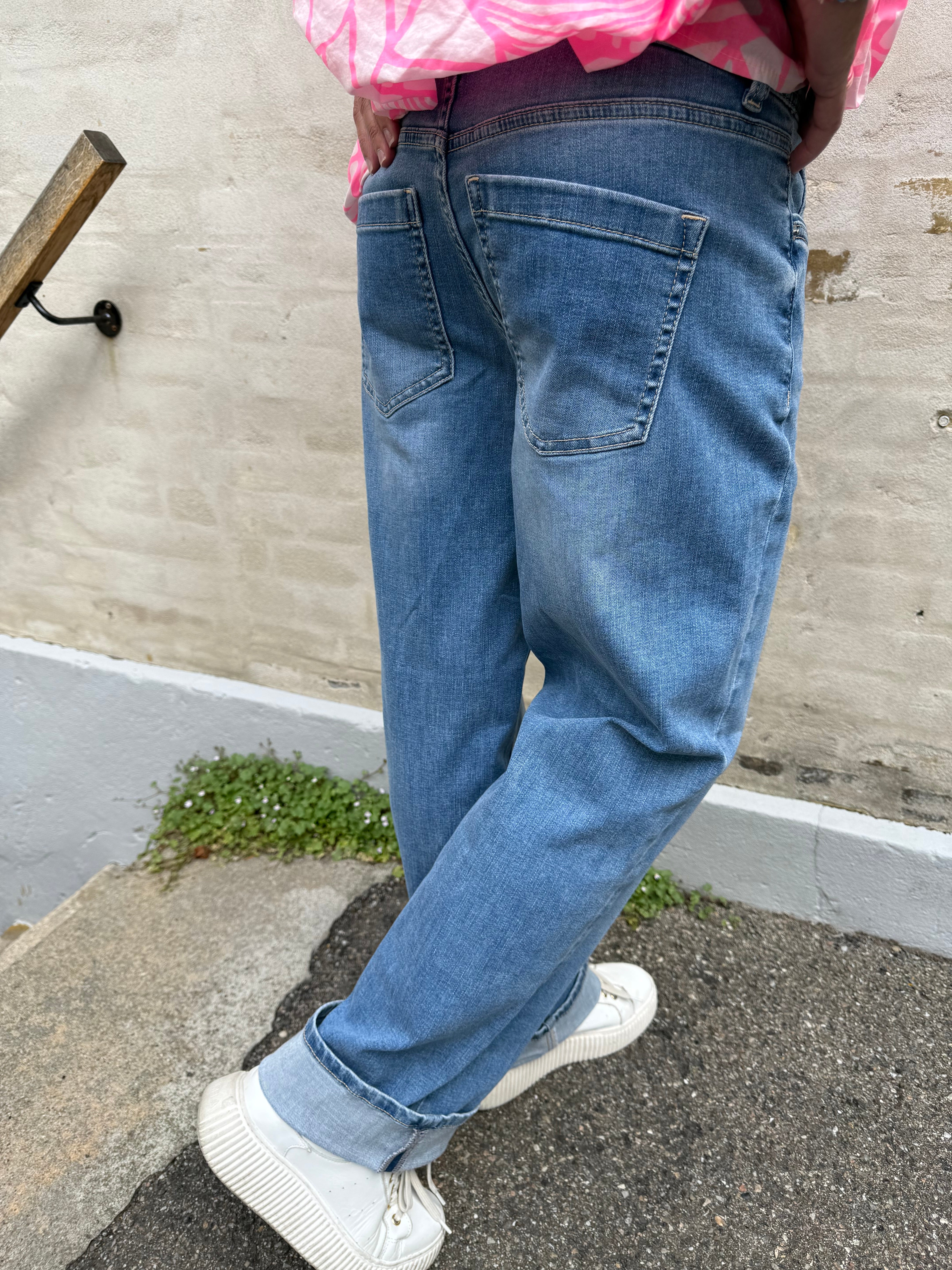 Denim Straight Leg - Blå
