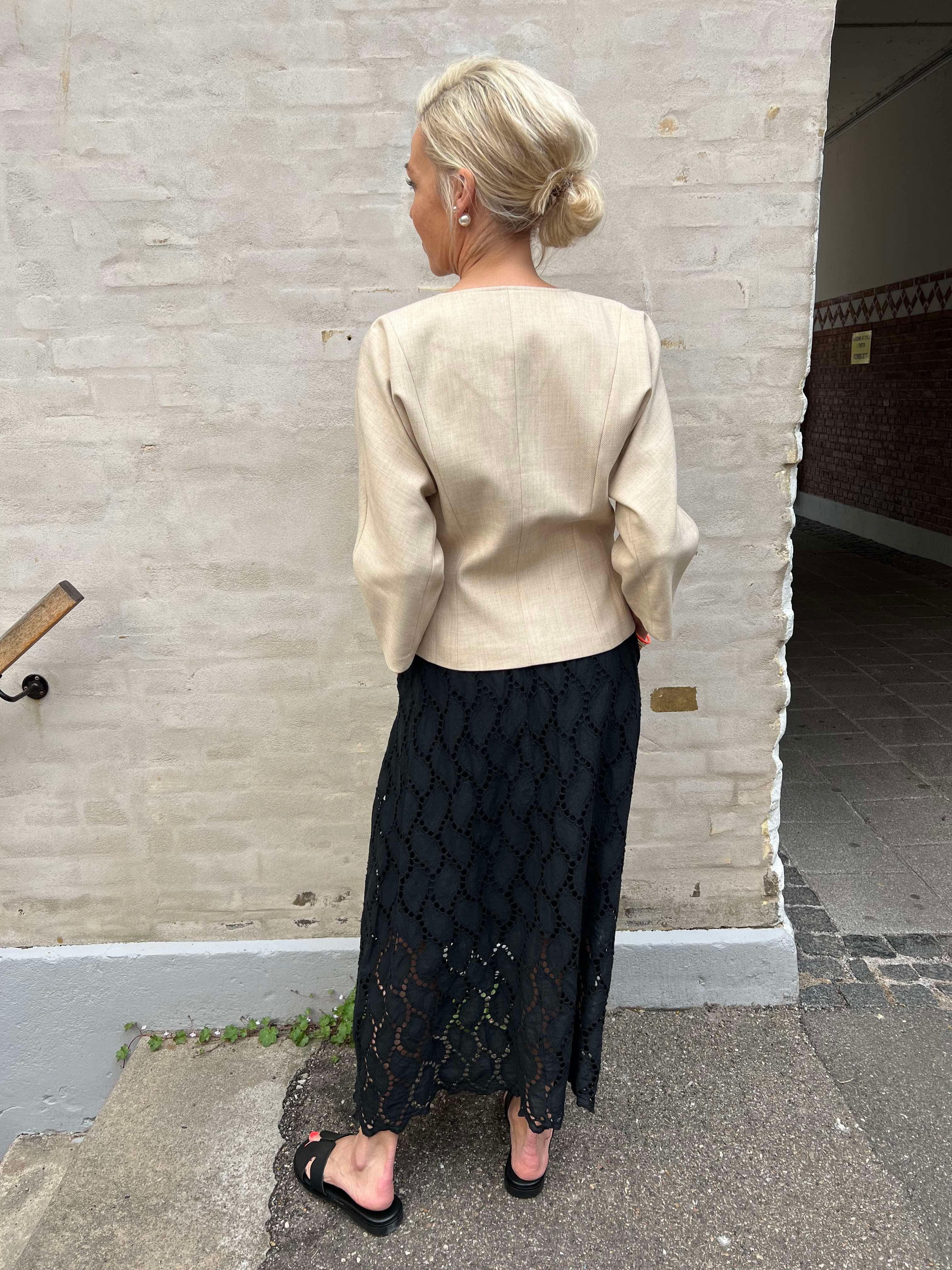 Mesto Melange jacket beige melange