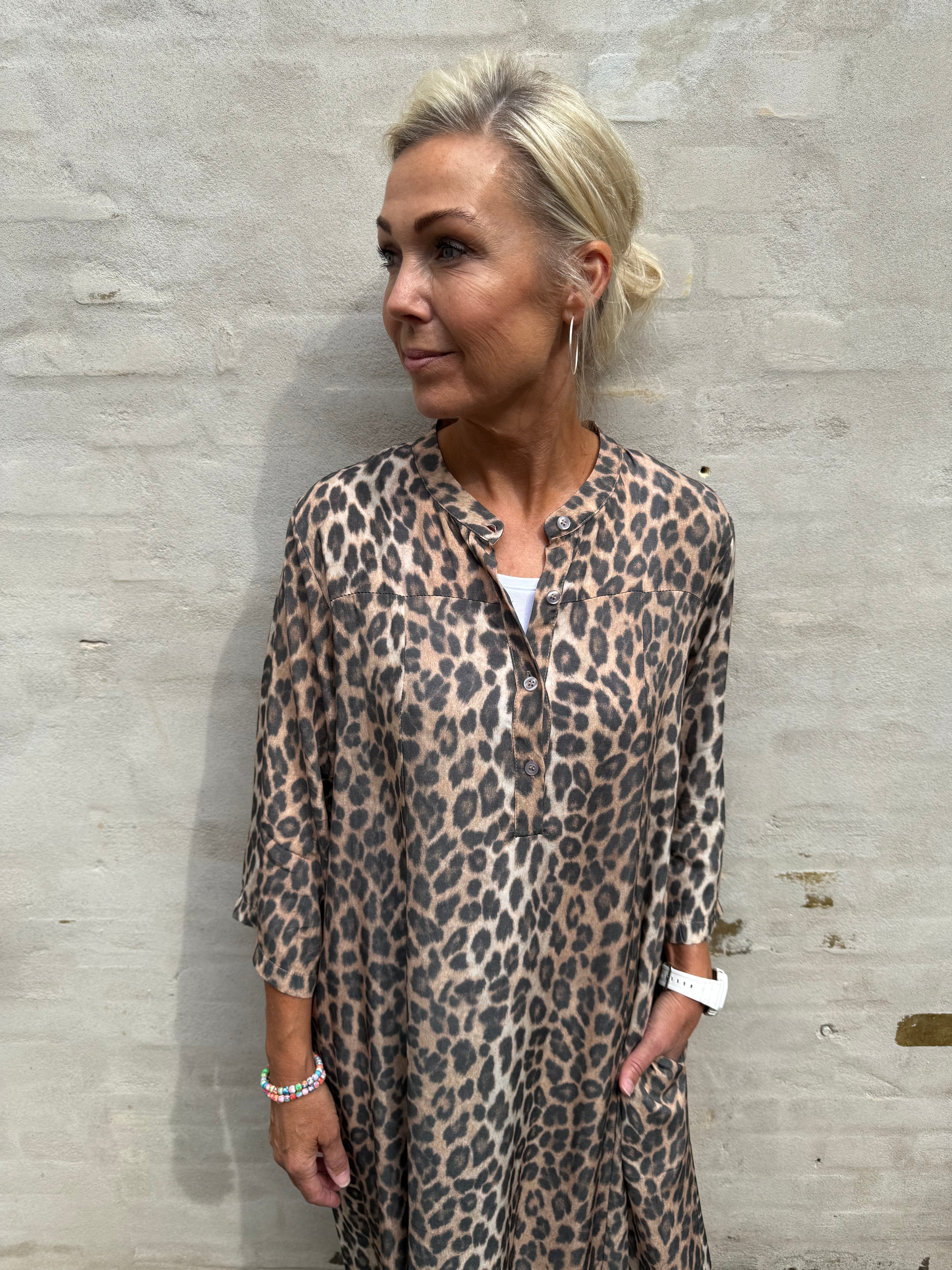 KENNA shirt dress - Leo