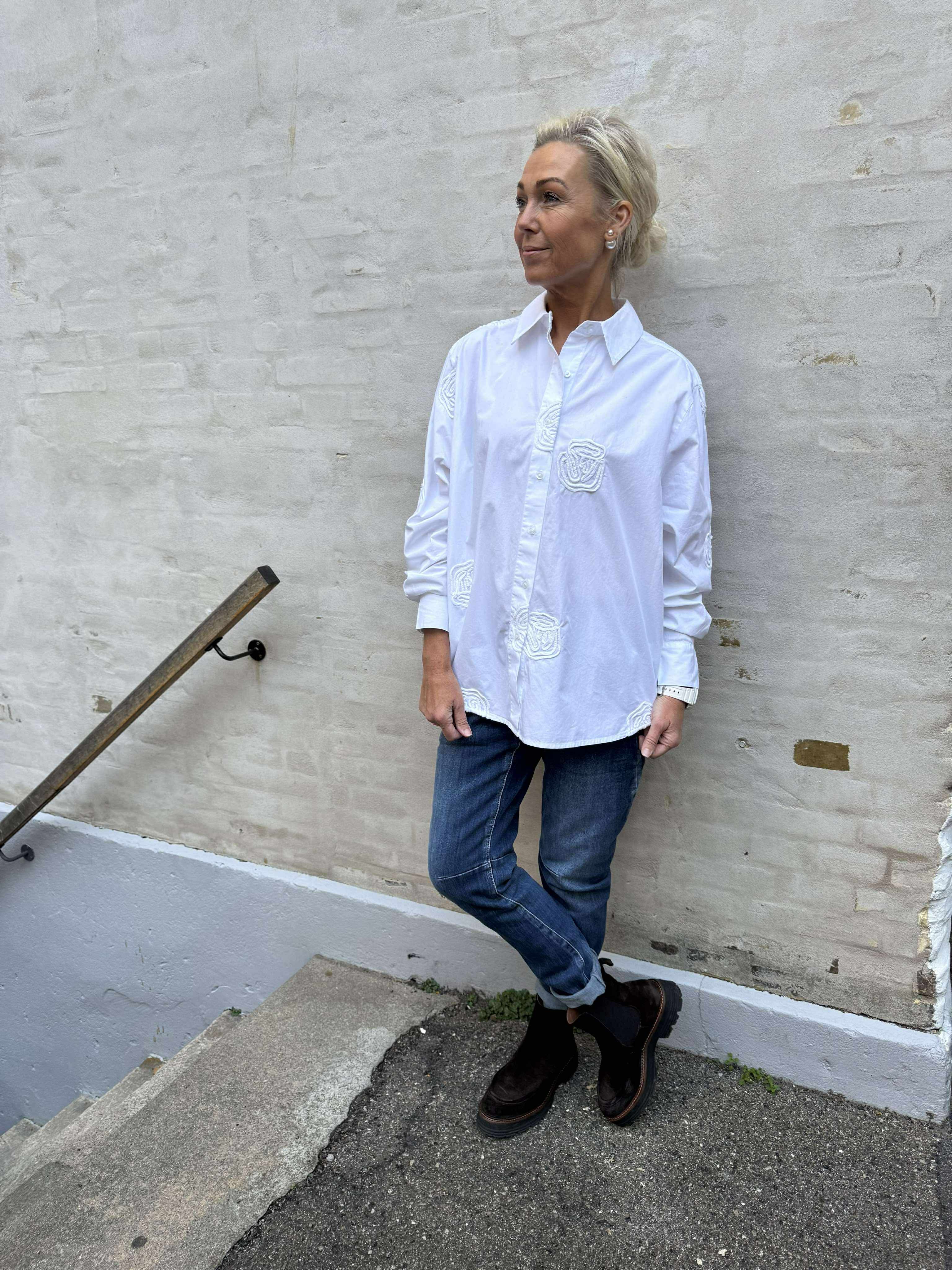 Dalma Dori Shirt - White