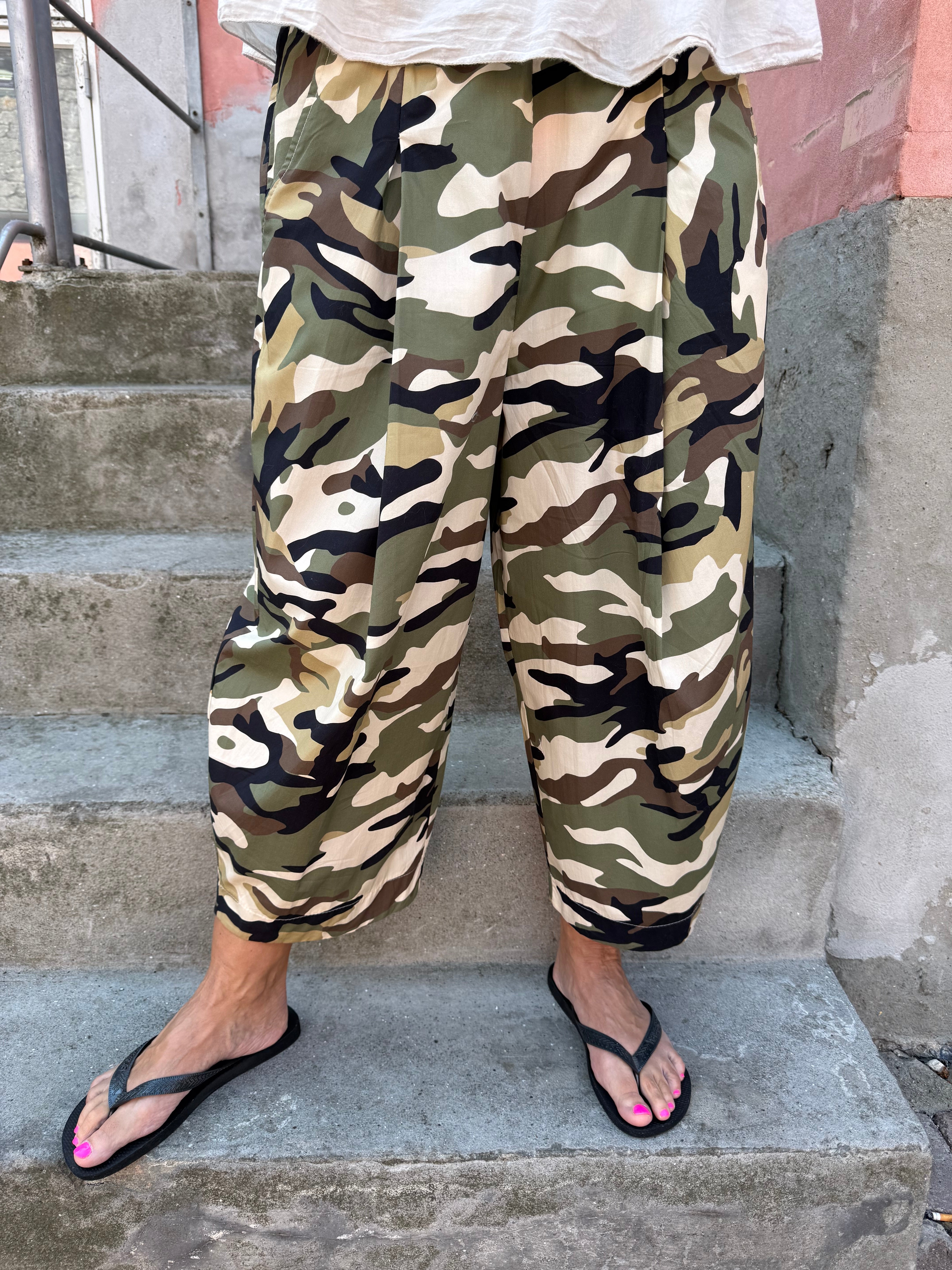 Adorina Pants - Camouflage