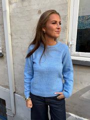 MARINA L/S O-NECK PULLOVER - Ebb And Flow MELANGE