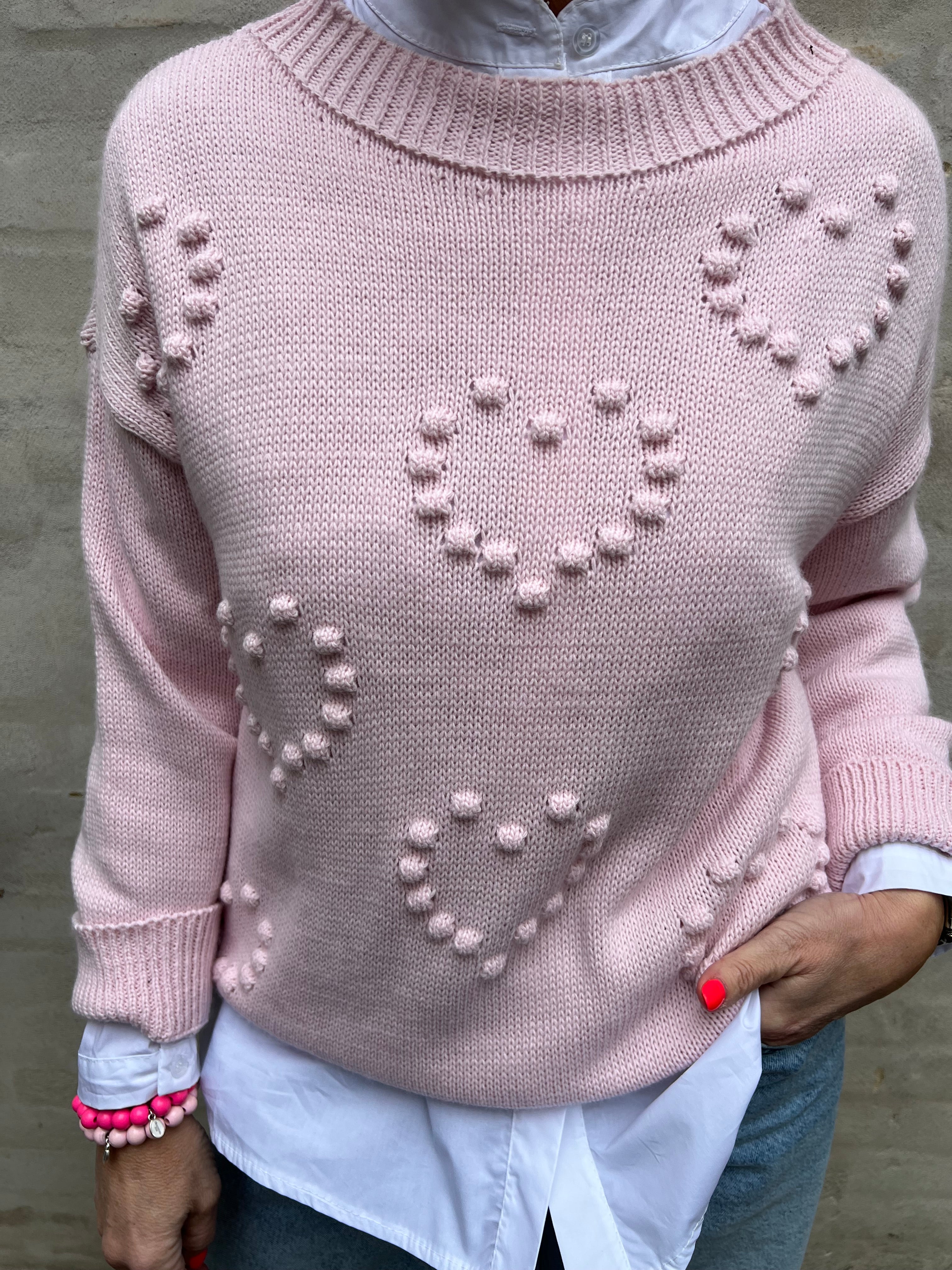 Auroette knit pink