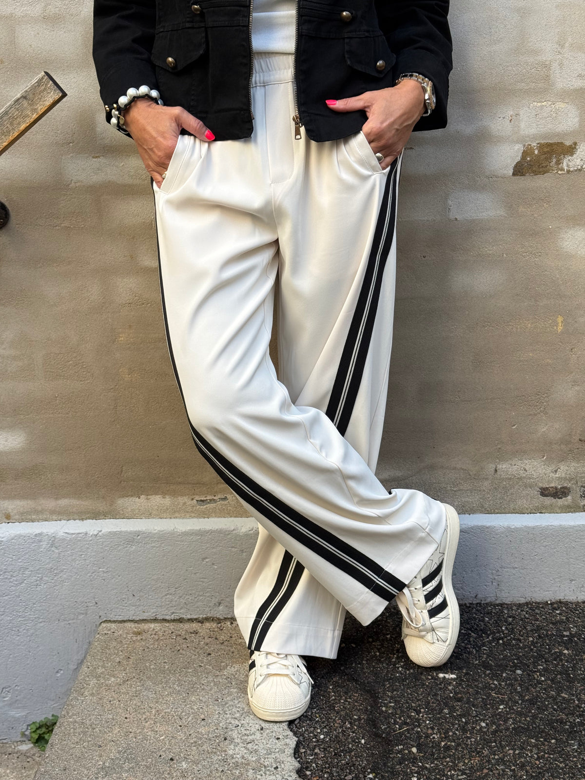 AliniCC Double Panel Pant - Bone