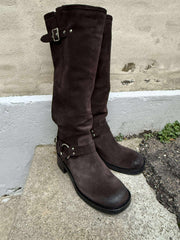 Ellie Boots - Mocca Suede
