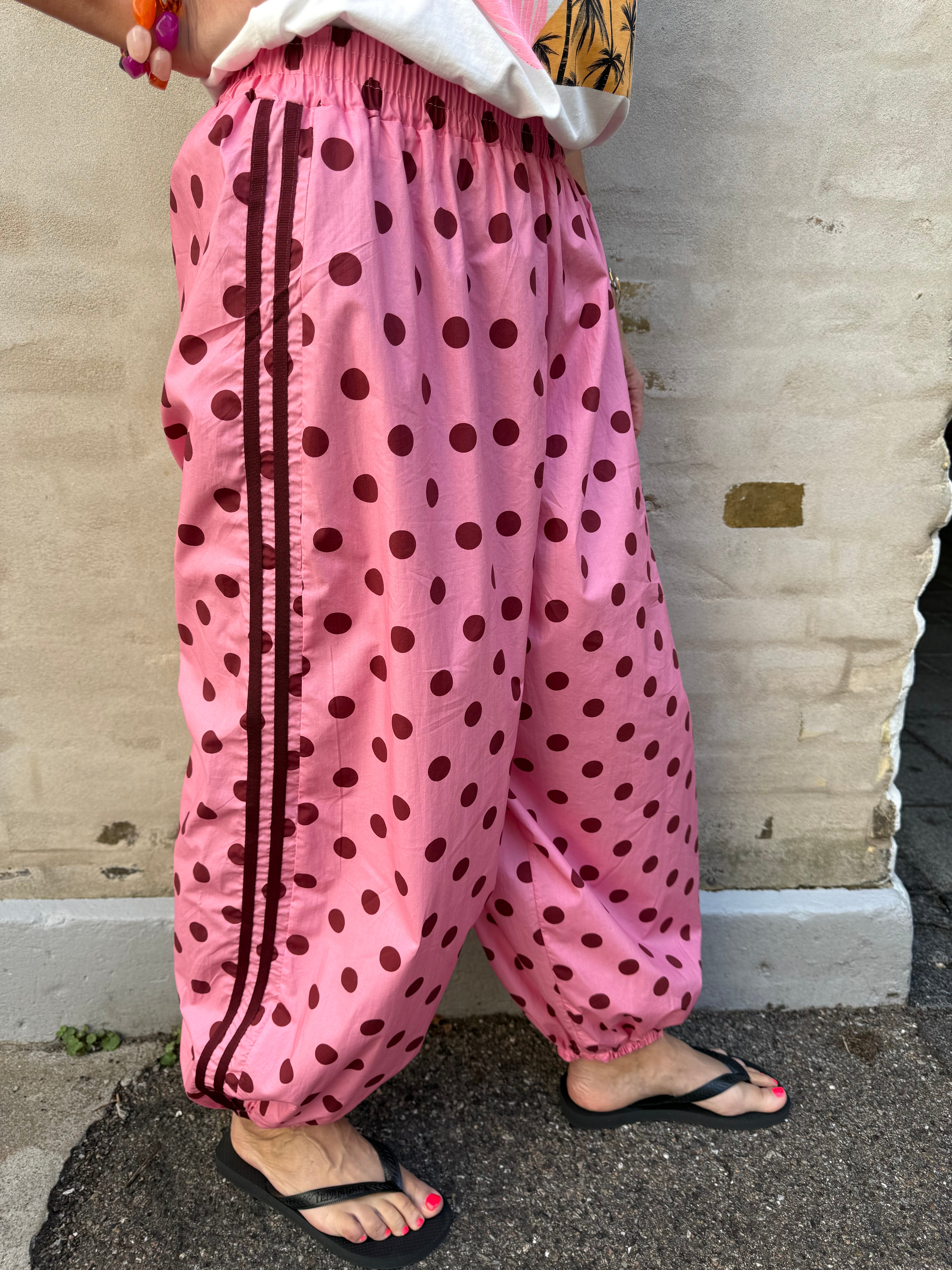 PREORDER-Ballon Dot Pants - Pink