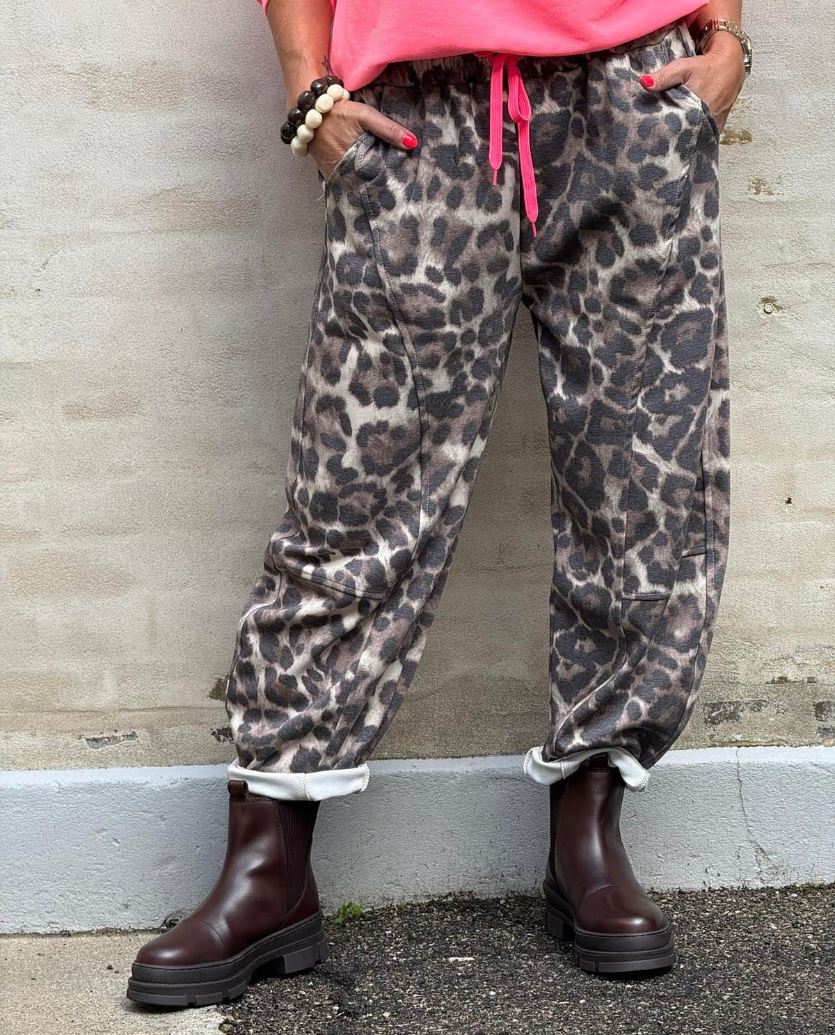 Very Sweatpants - Svart/Beige/Brun