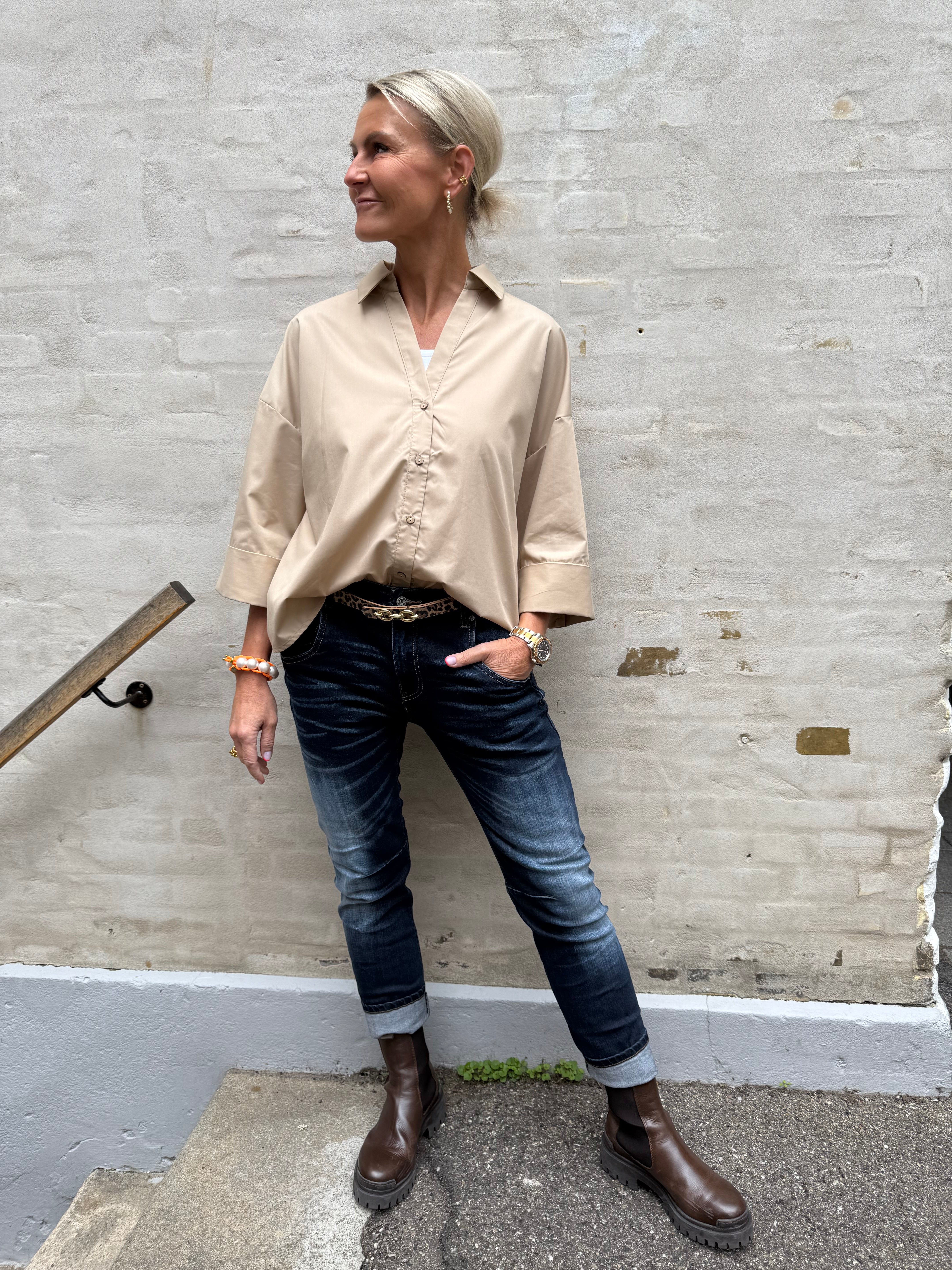 Augusta Shirt - Nougat