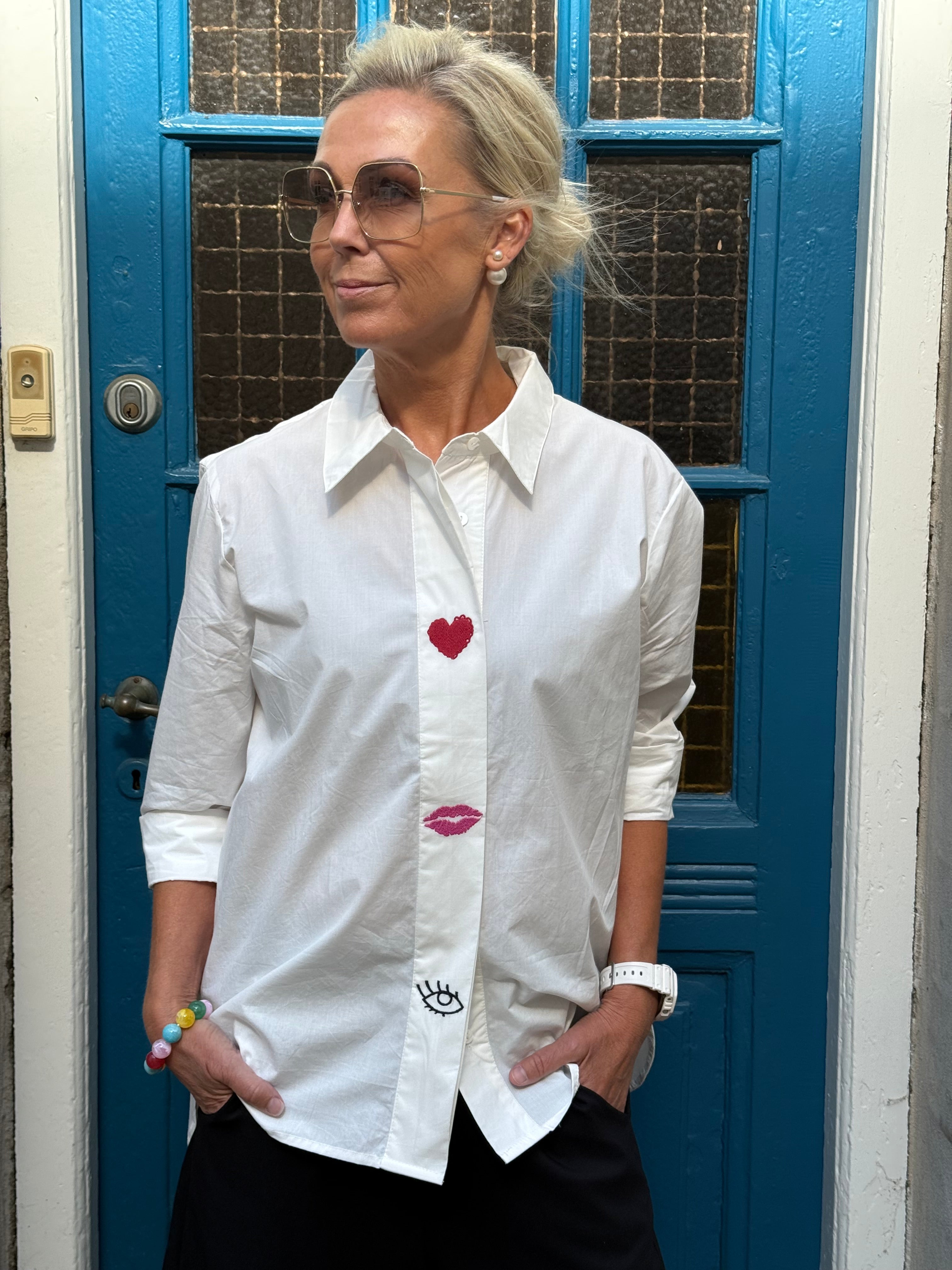 Odette Shirt - Spring Gardenia