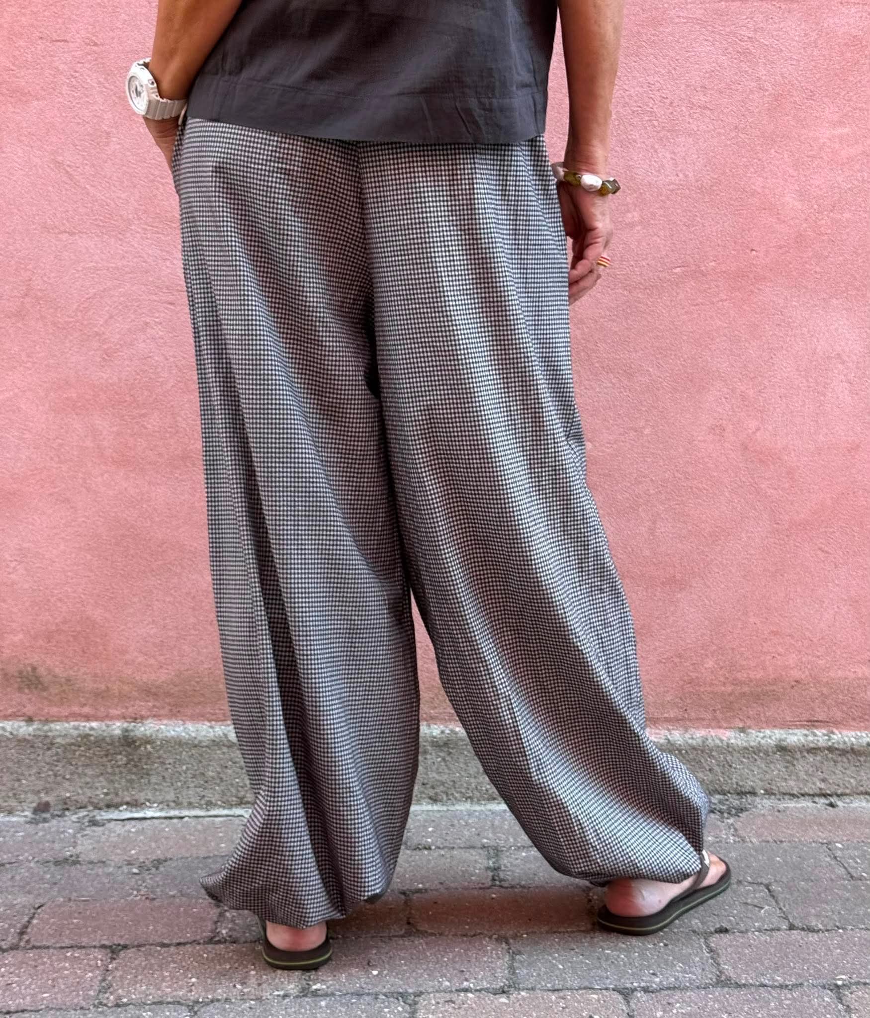 MANON Balloon Pant - Coffee