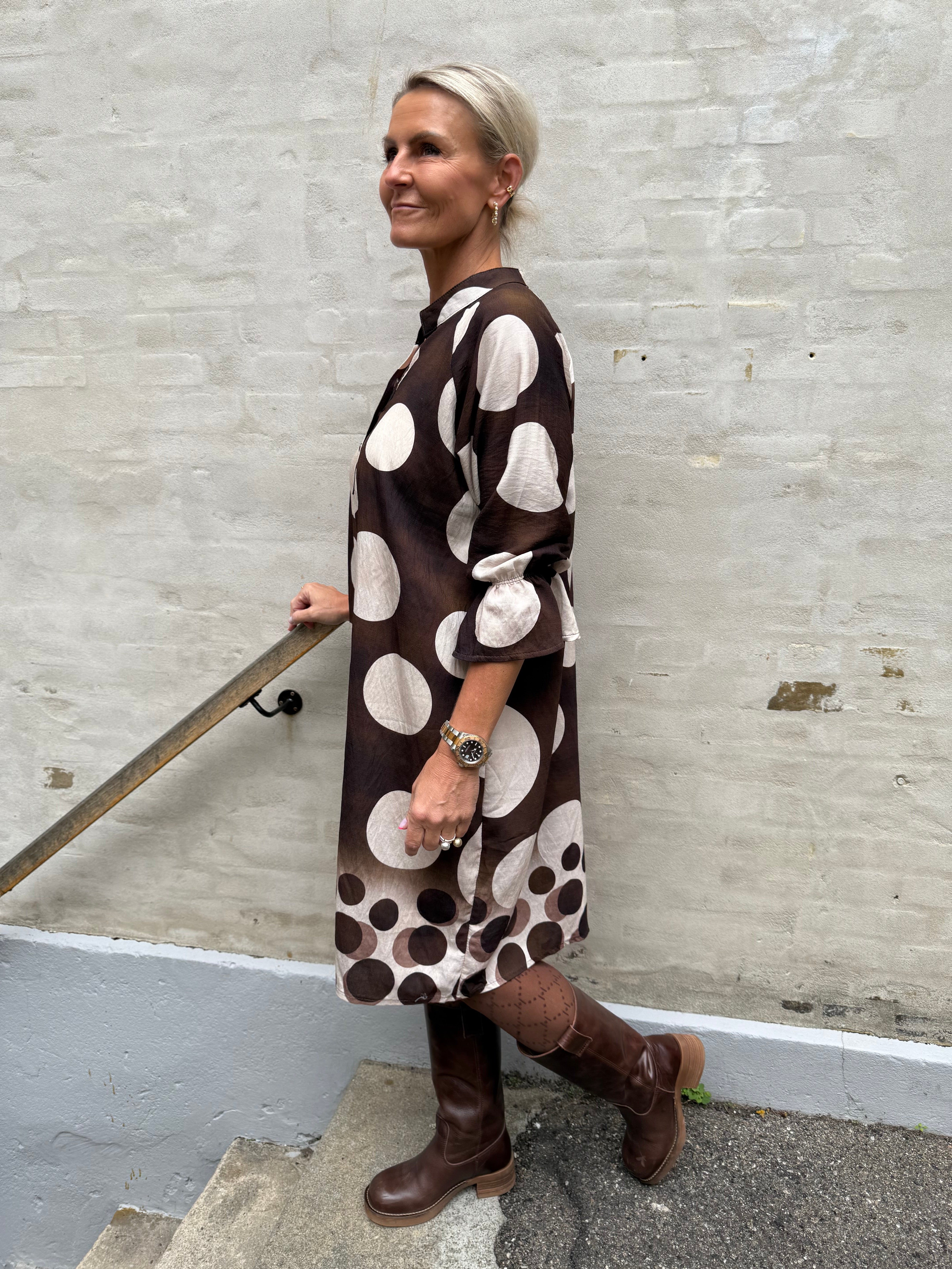 Cypress Dress - Marrone