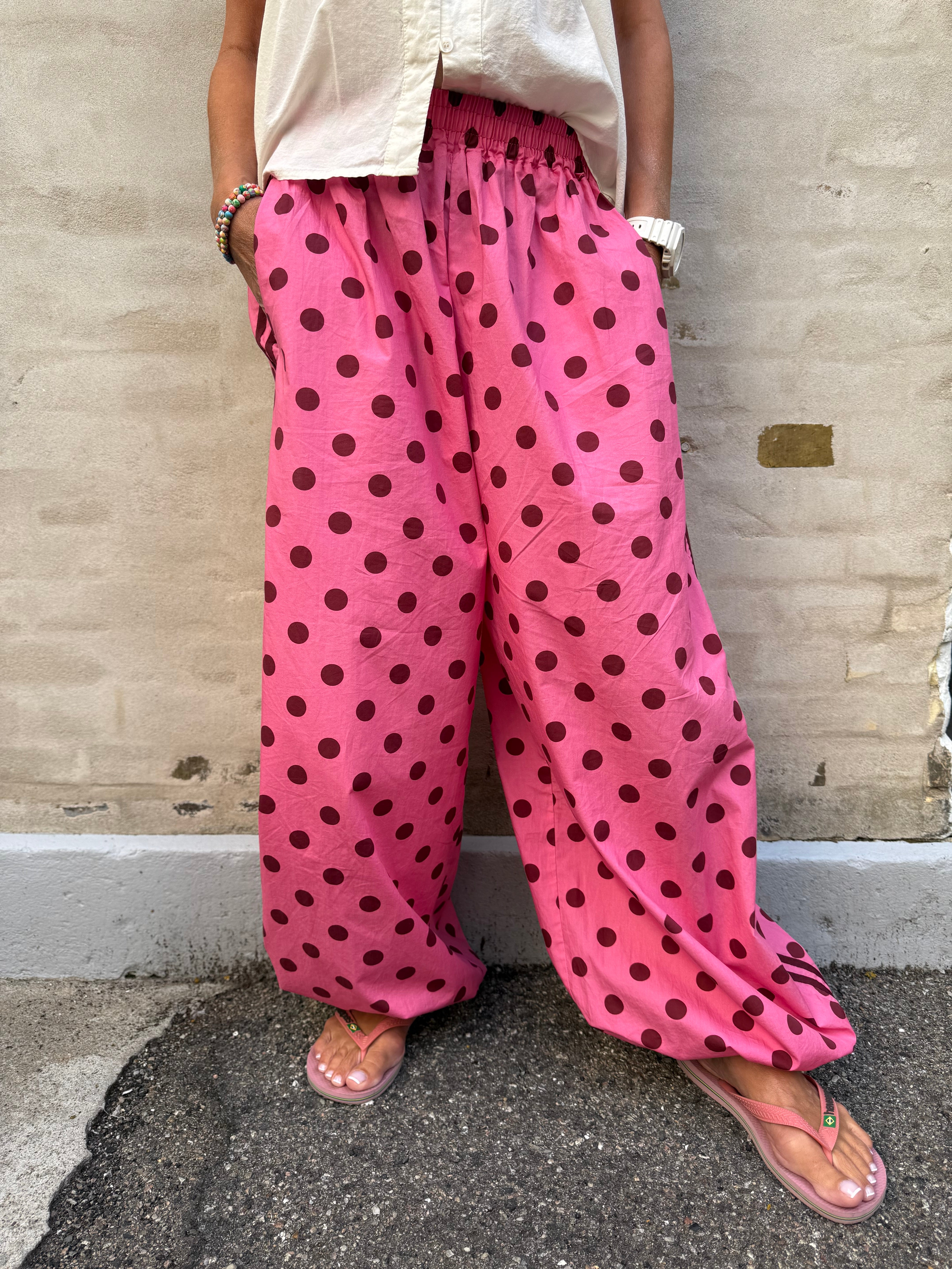 Ballongbyxor Dot - Rosa