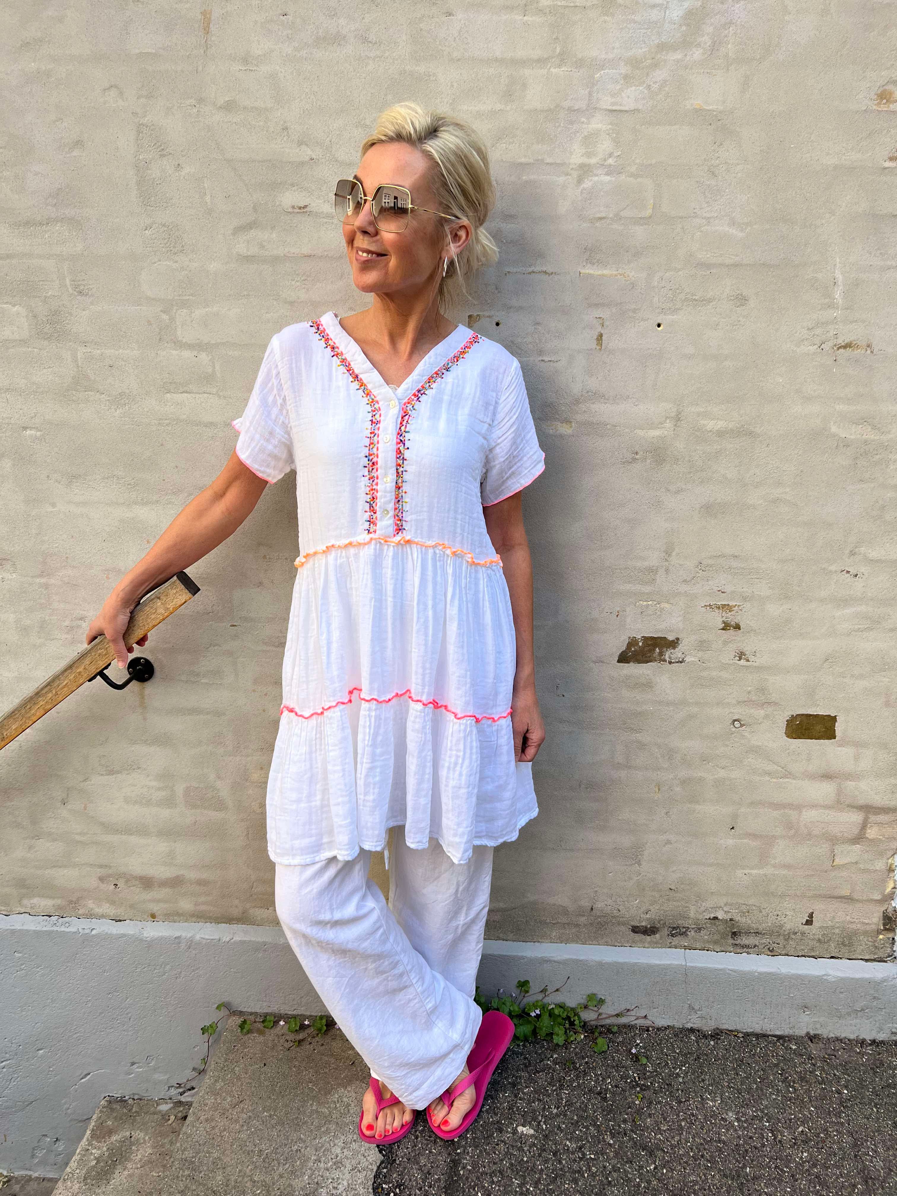Esther dress white